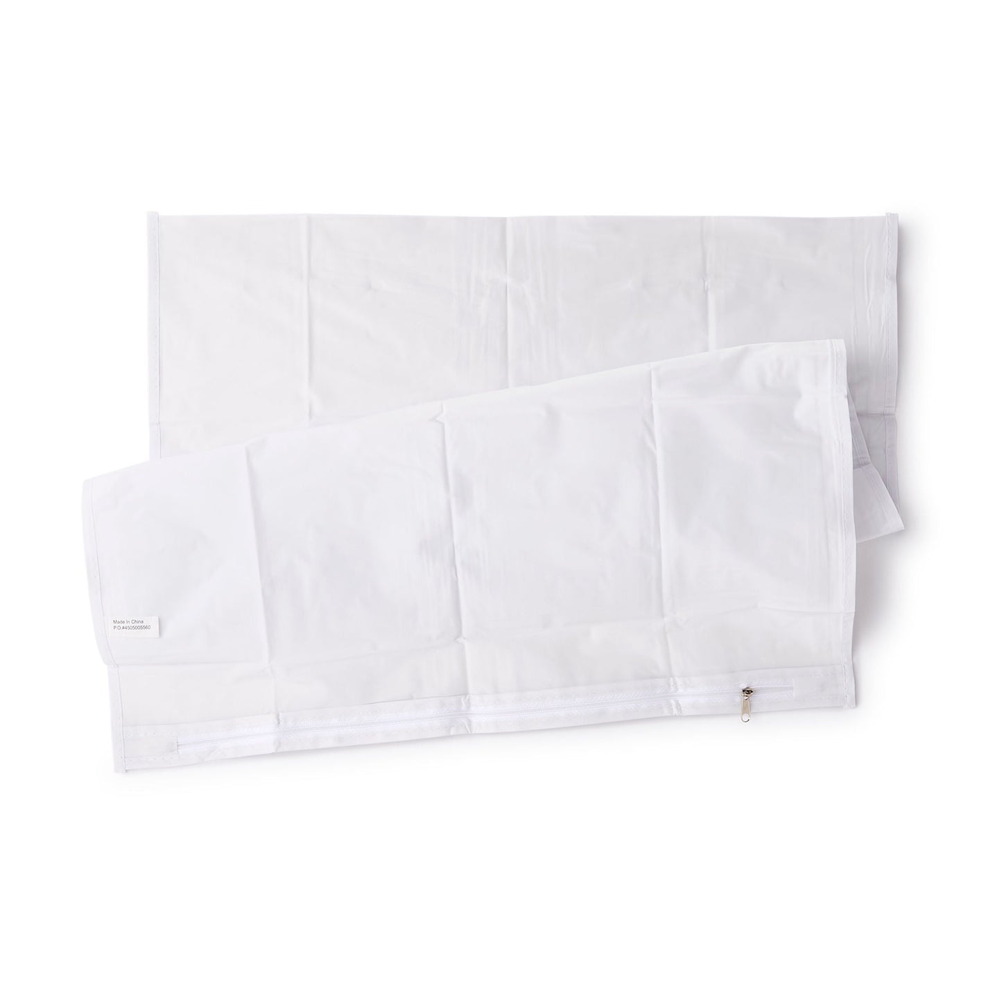 Mark-Clark® White 4 mil Plastistaff Pillow Cover With Zip