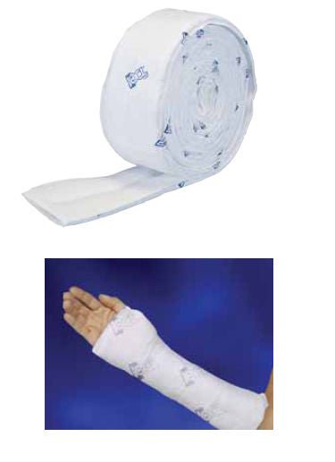 OCL 15 Layer Padded Splint Roll Flannel / Foam / Plaster White