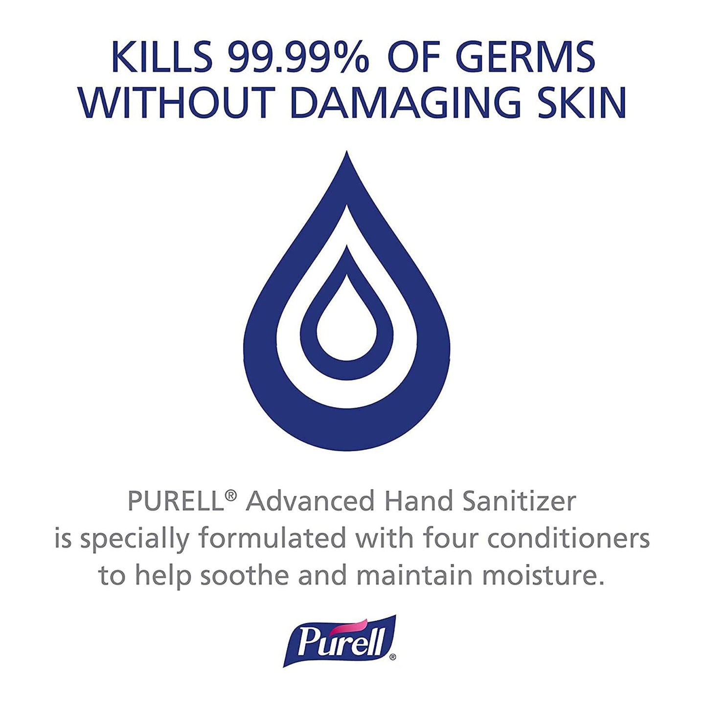 Purell® Advanced Hand Sanitizer, Pump Bottle