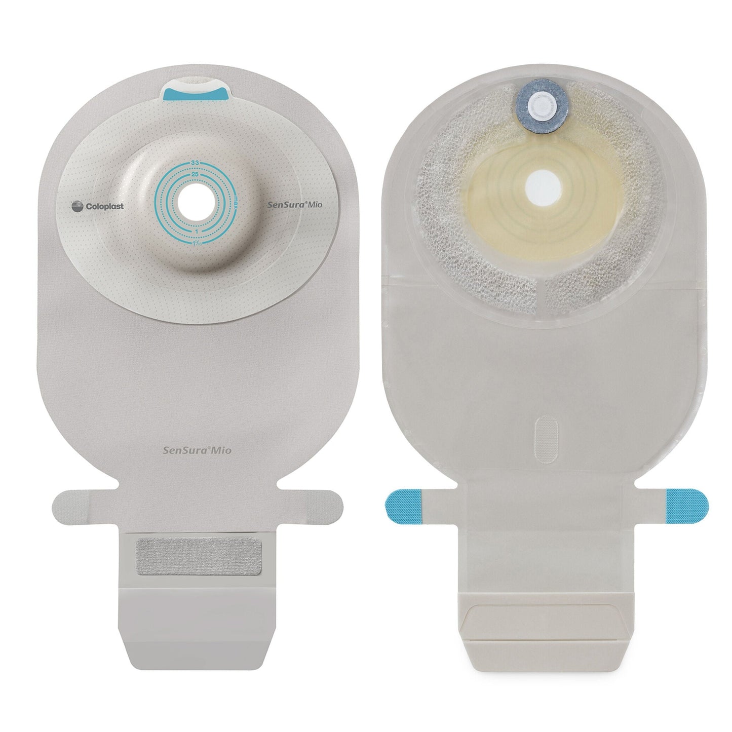 SenSura® Mio Convex Light 1-Piece Transparent Ostomy Pouch, Stoma, Box of 10