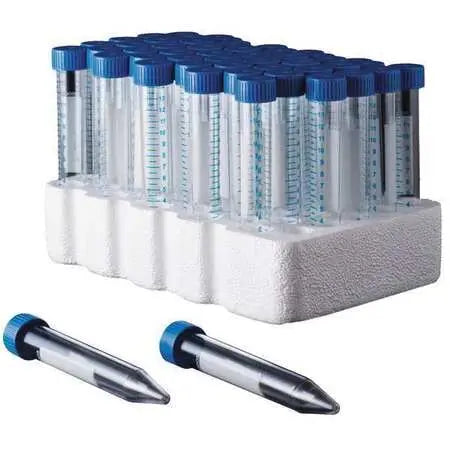 Centrifuge Tubes, Sterile, Racked Pack of 500 LabSupplies.com