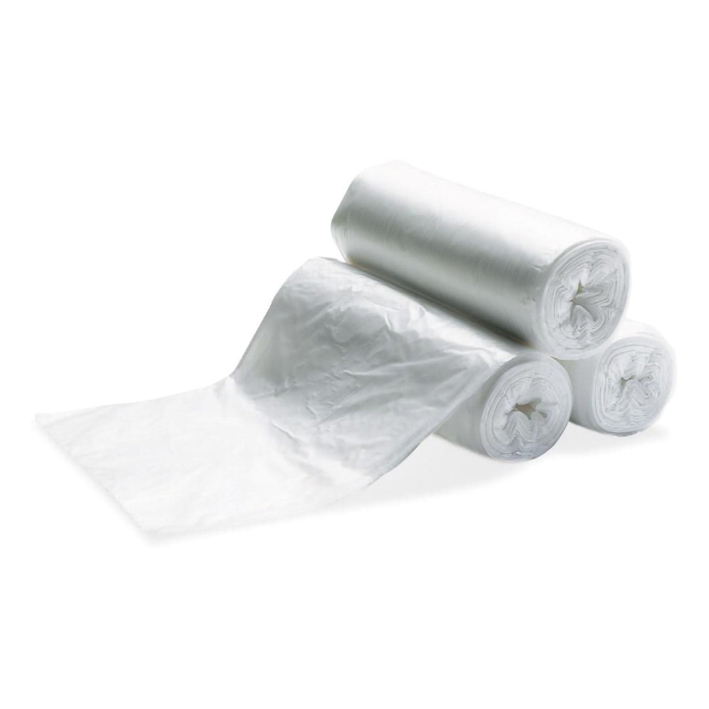Heritage Trash Bag 45 gal. 13 Mic. Natural Heavy Duty Star Seal Bottom Coreless Roll