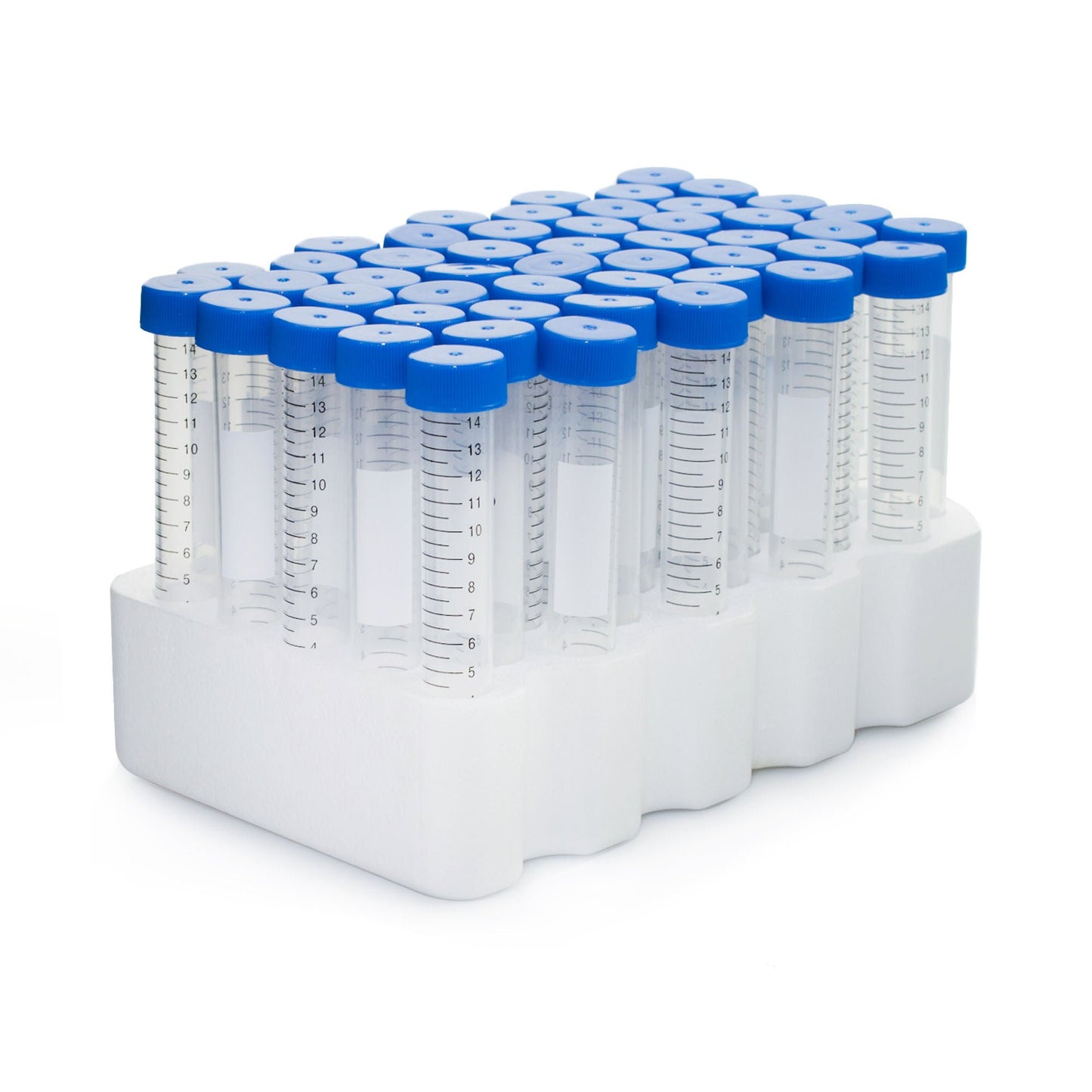 McKesson Centrifuge Tube, 15 mL, Blue Screw Cap