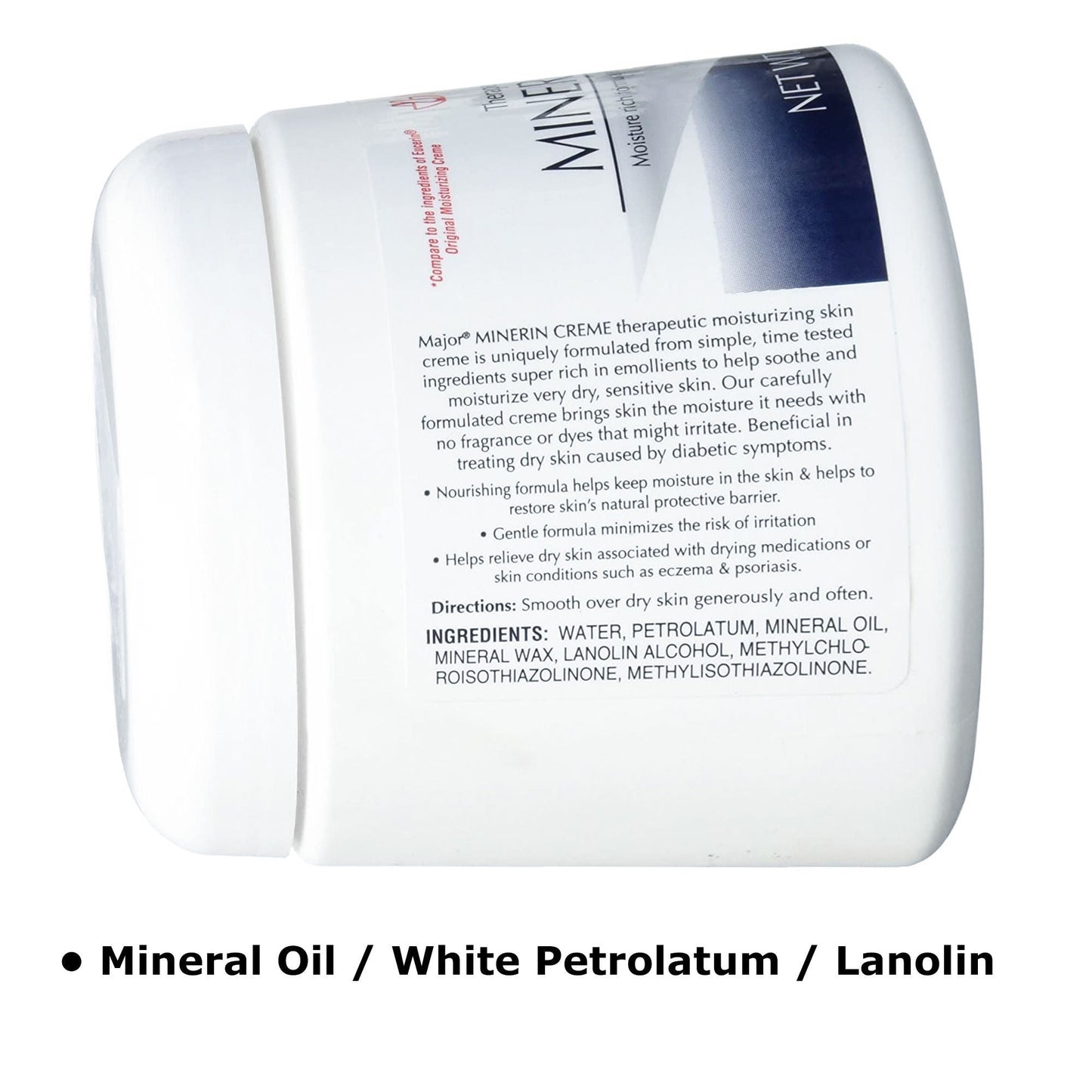 Minerin Creme™ Therapeutic Moisturizer, jar