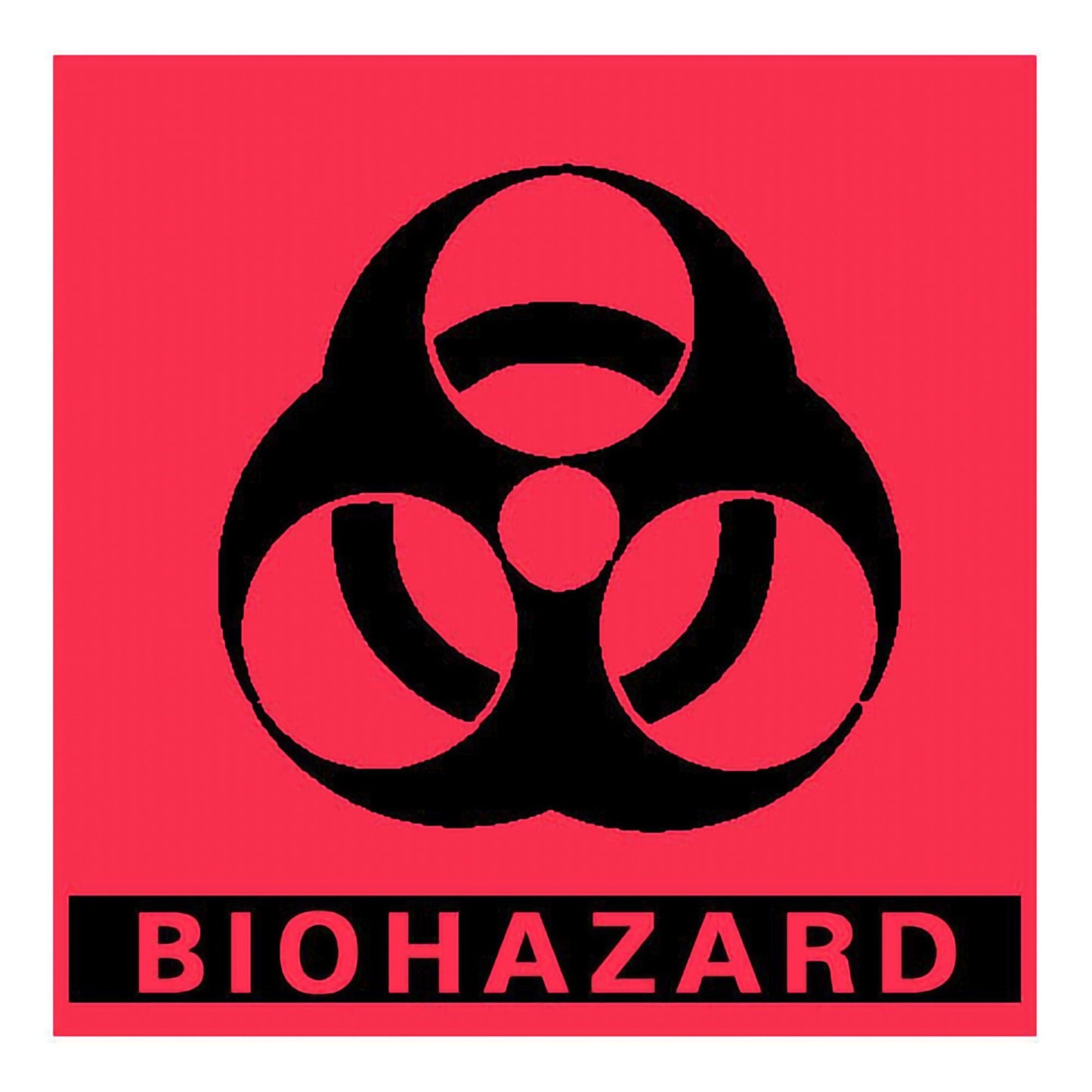 Barkley® Biohazard Warning Label
