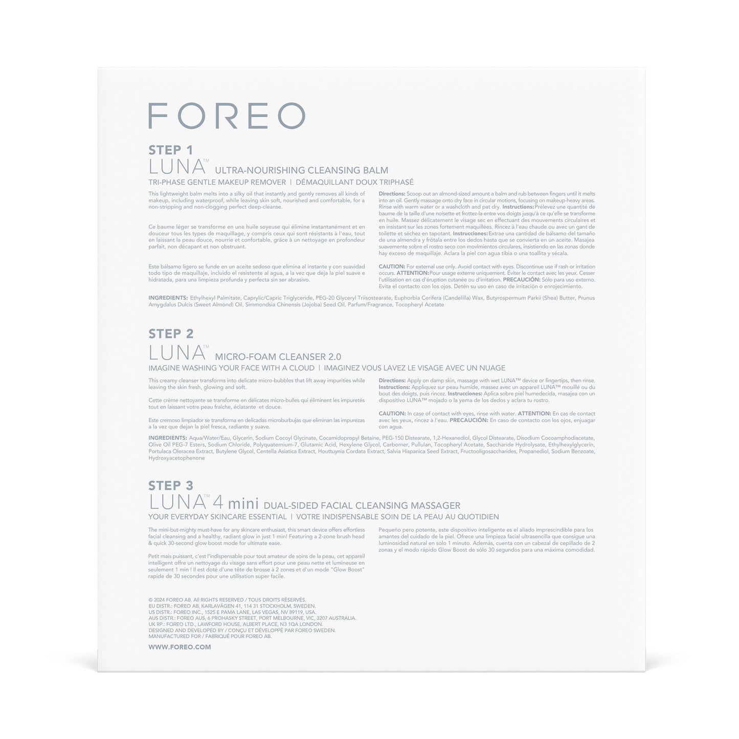 LUNA™ 4 Mini Facial Cleaning Device