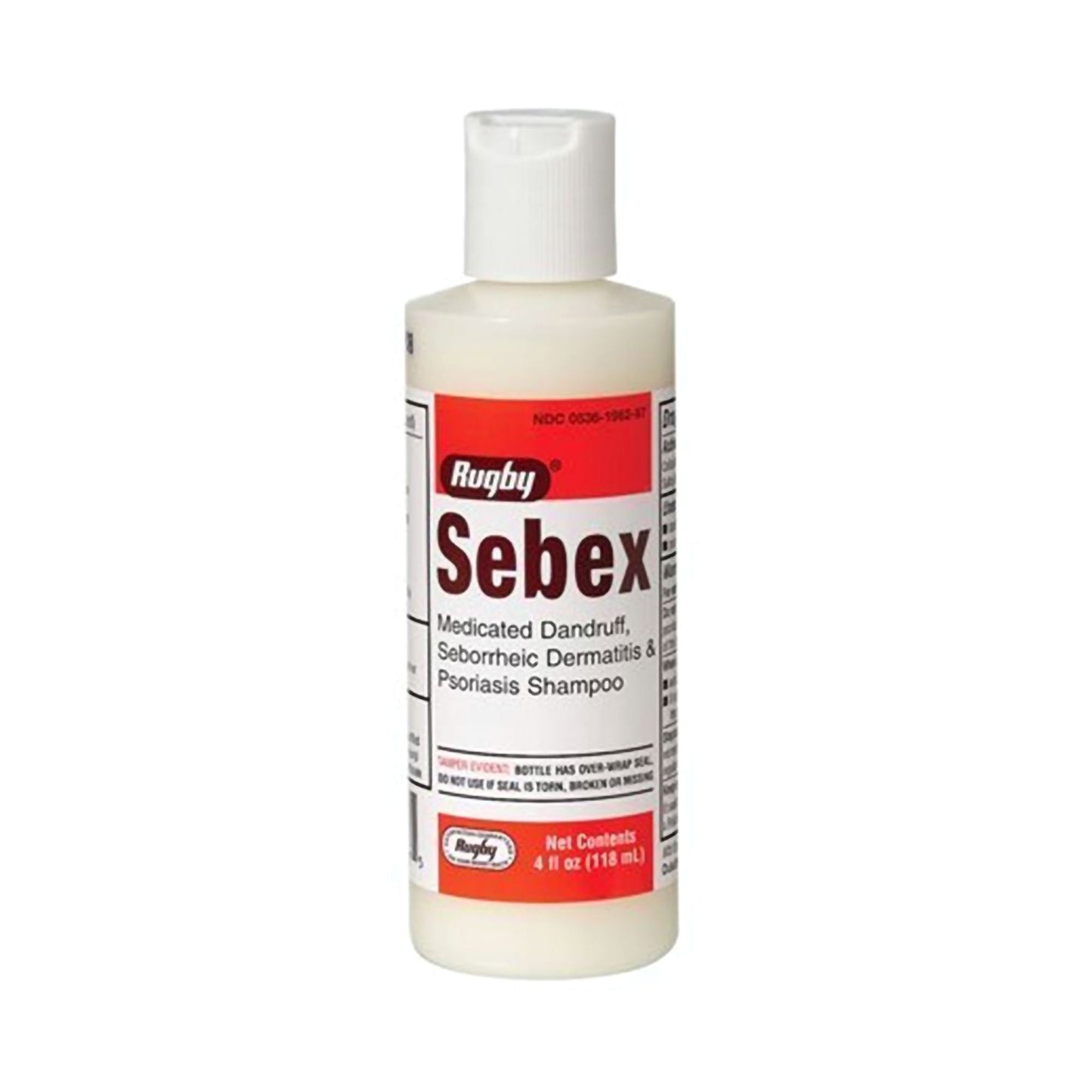 Rugby Sebex Medicated Dandruff, Seborrheic Dermatitis & Psoriasis Shampoo