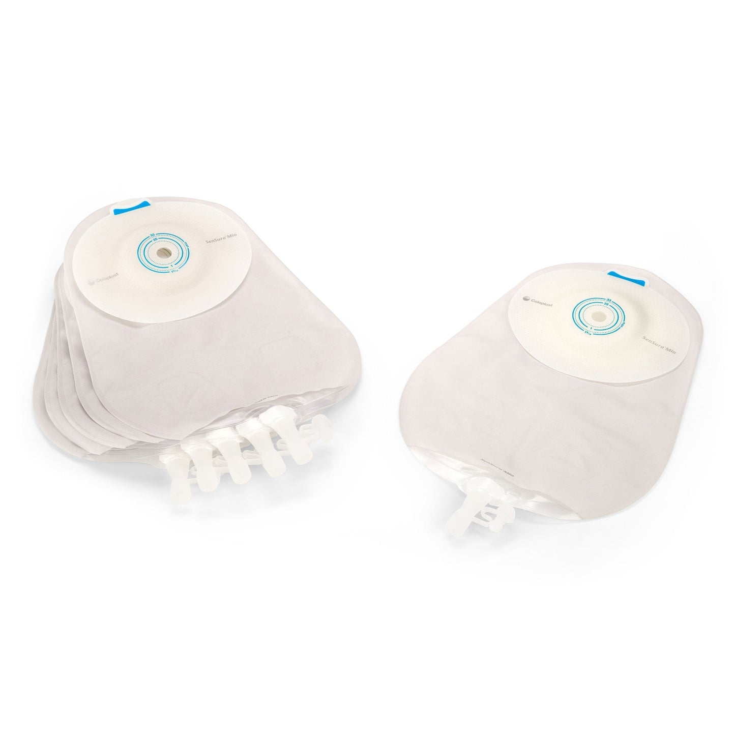 SenSura Mio Ostomy Pouch One-Piece System Convex, Trim to Fit Stoma Drainable