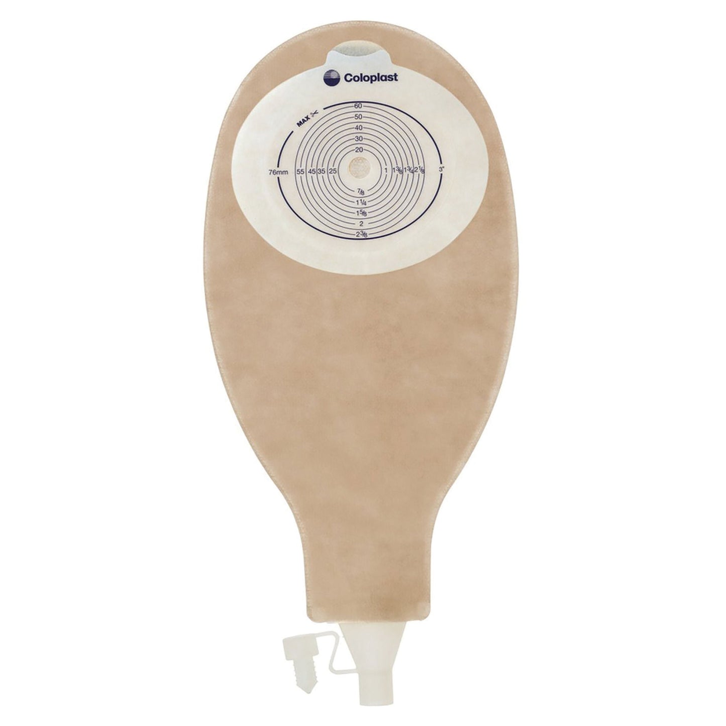 SenSura® Standard Wear Post-Op 1-Piece Opaque Ostomy Pouch, Stomas