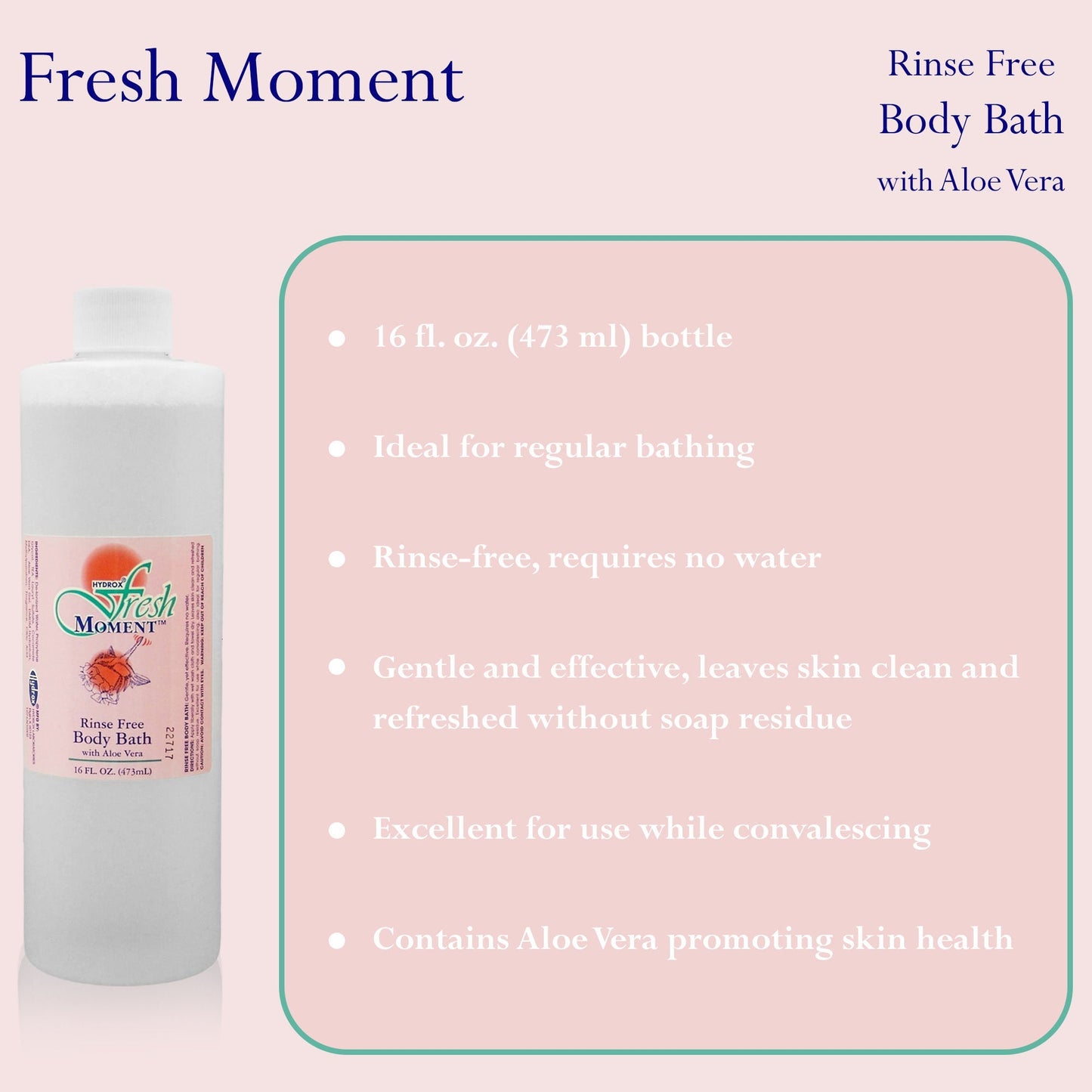 Fresh Moment™ Rinse-Free Body Wash