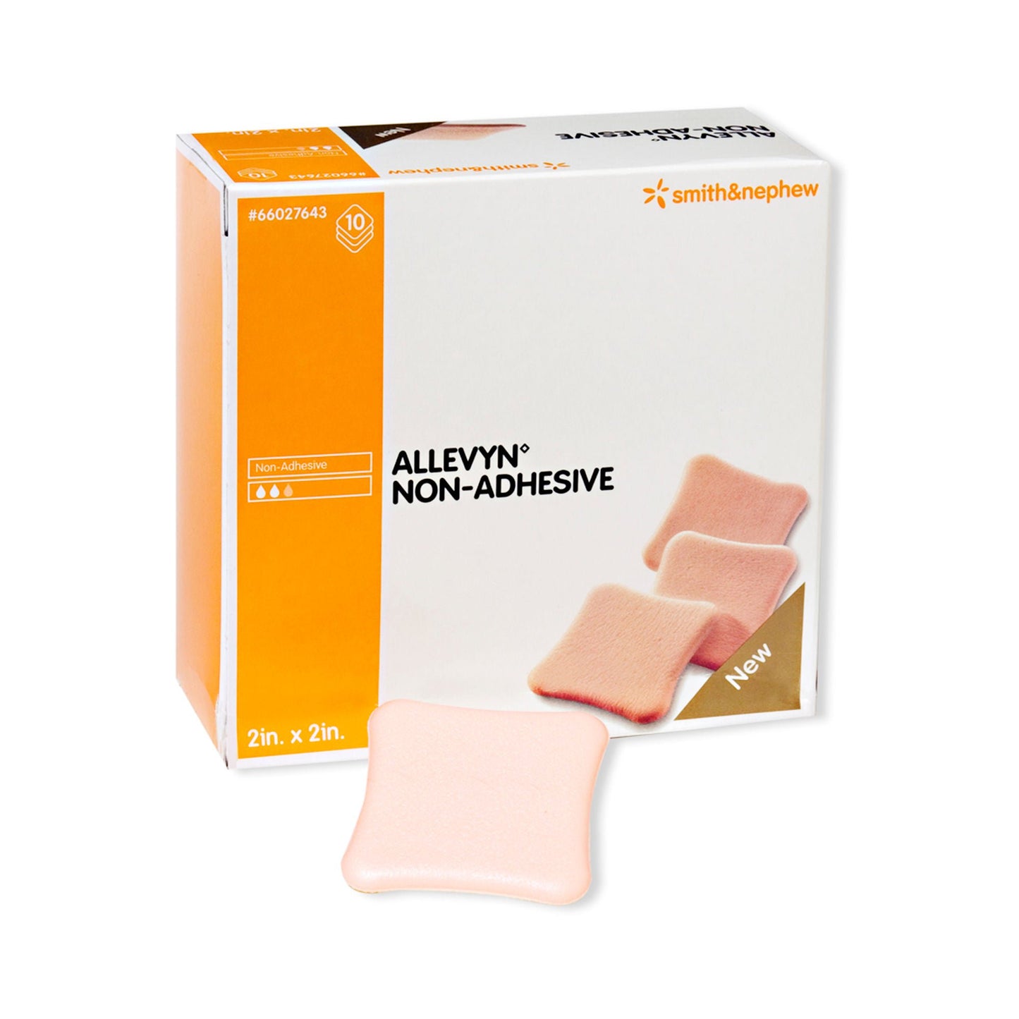Allevyn Non-Adhesive without Border Foam Dressing