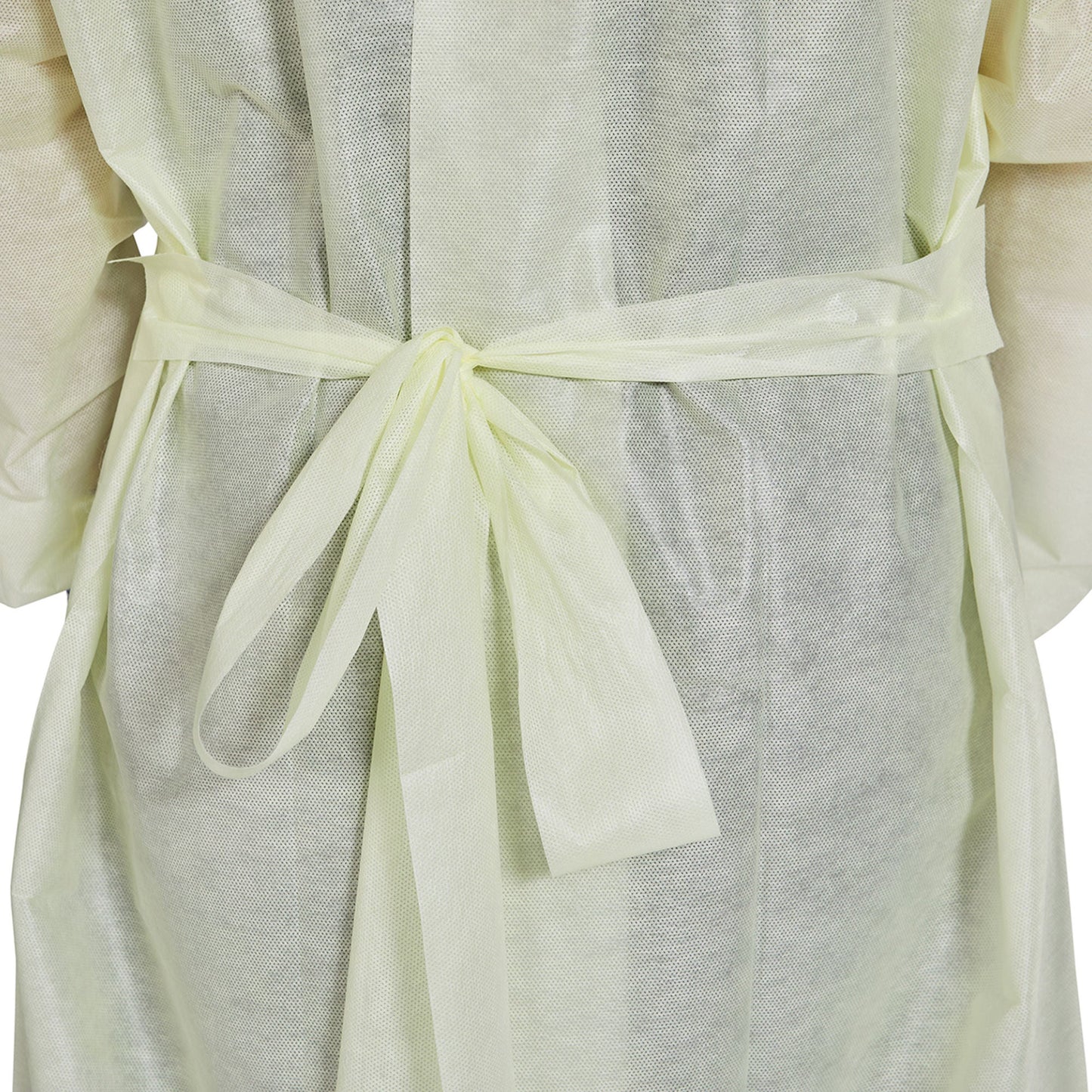 McKesson AAMI Level 2 Isolation Gown, Tie Neck Style, Extra Large, Yellow
