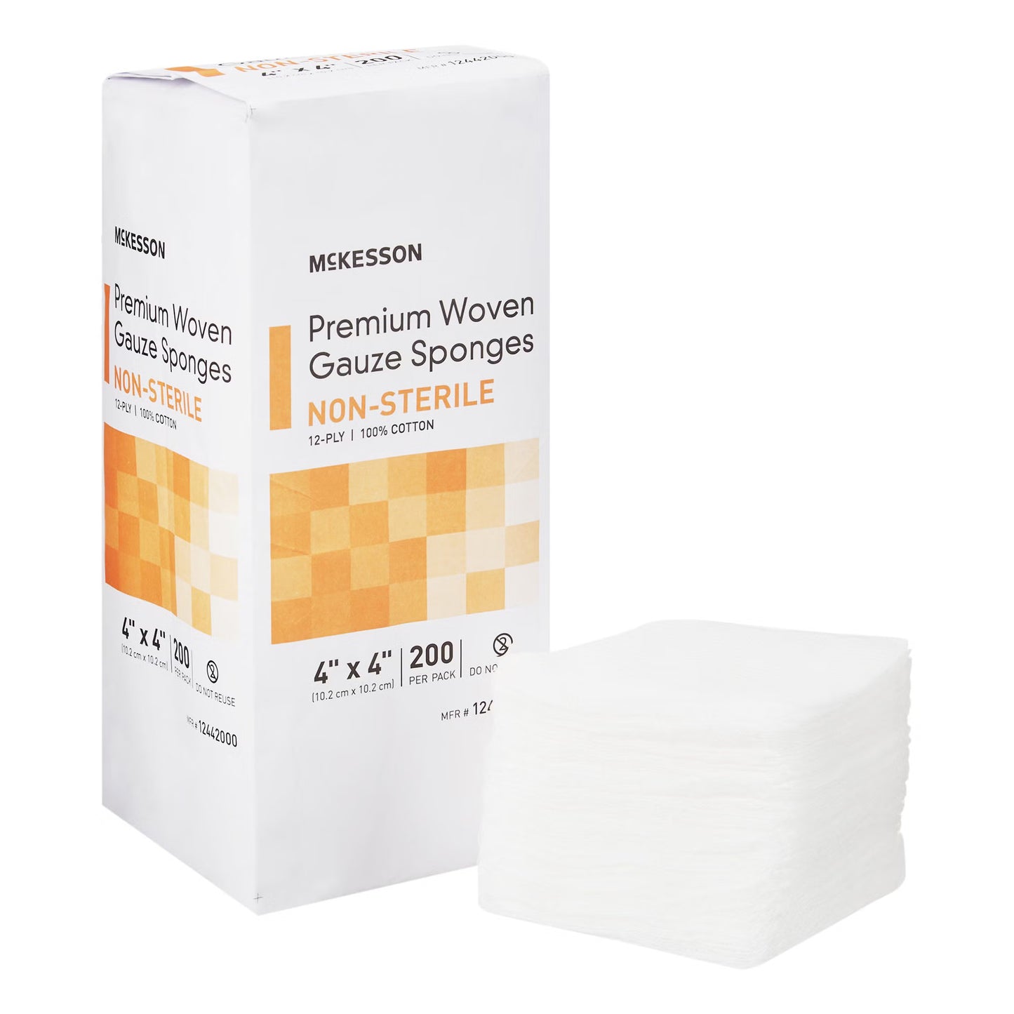 McKesson Gauze Sponge, 12-Ply