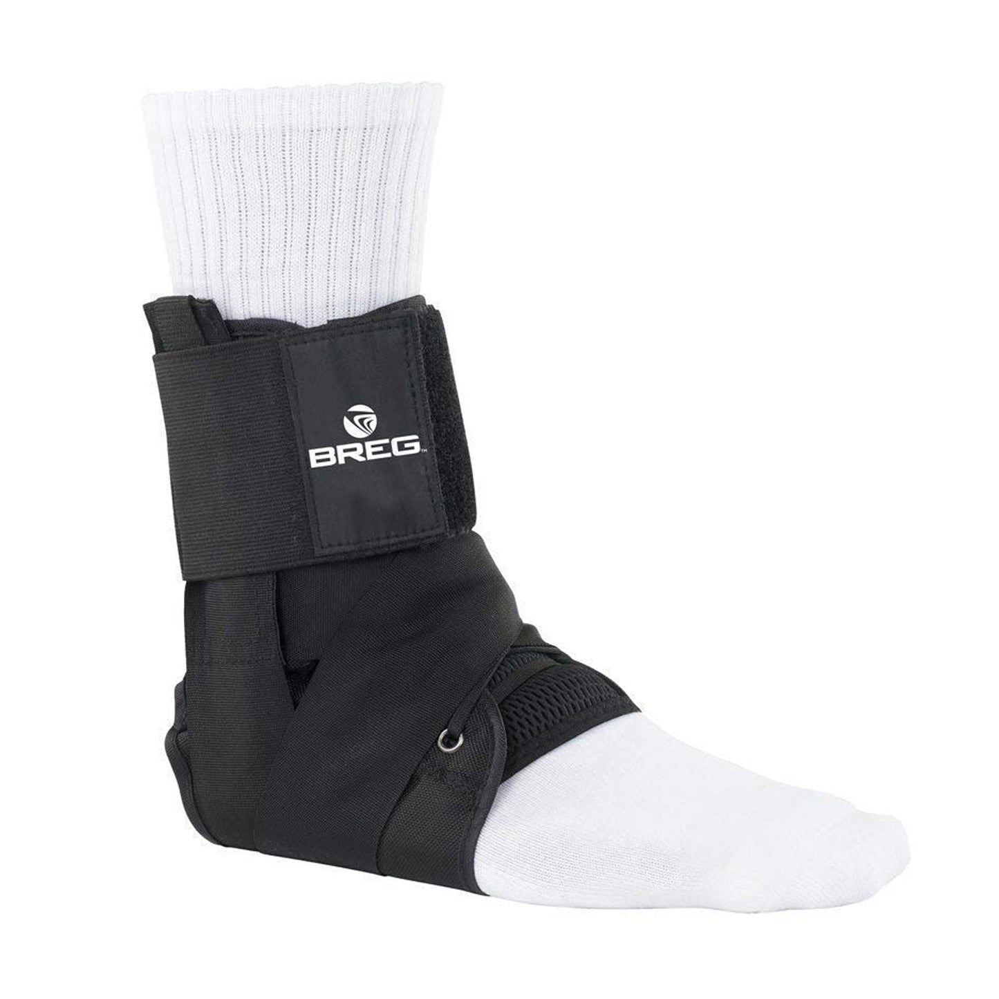 Breg Ankle Support Figure-8 Strap / Lace-Up Closure Left / Right Foot