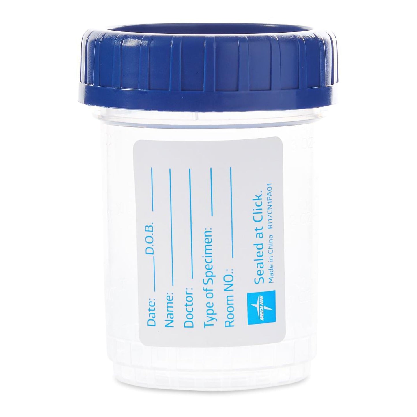Click-N-Close Specimen Container (3 oz.) Screw Cap Patient Information