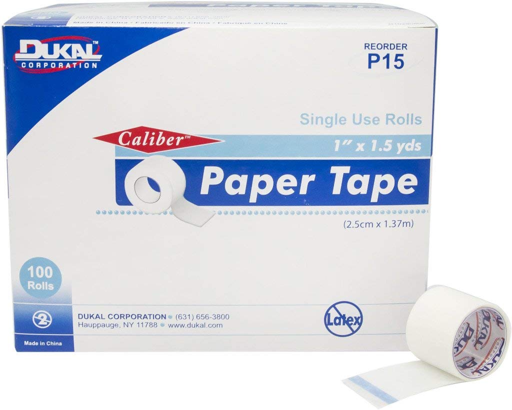 Caliber™ Paper Medical Tape, White