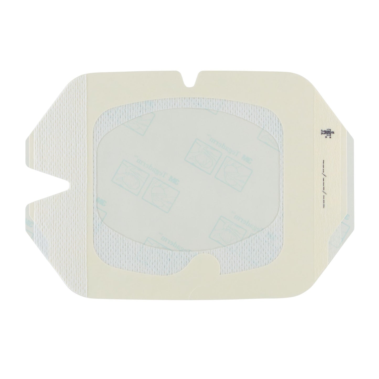 3M™ Tegaderm™ Transparent Film Dressing with Border, 4 x 4¾ Inch
