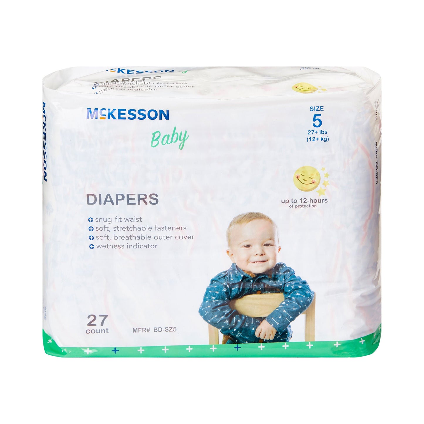 McKesson Baby Diaper, for Toddlers weighing 27+ lbs.