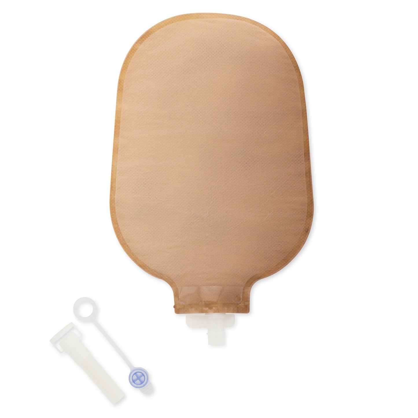 CeraPlus™ Soft Convex 1-Piece Biege Urostomy Pouch, Pre-cut to Fit Stomas