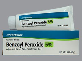 Perrigo® 5% Benzoyl Peroxide Acne Treatment Gel, Tube