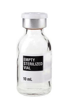 Sterile Empty Vial (SEV) Borosilicate Glass Stopper Cap