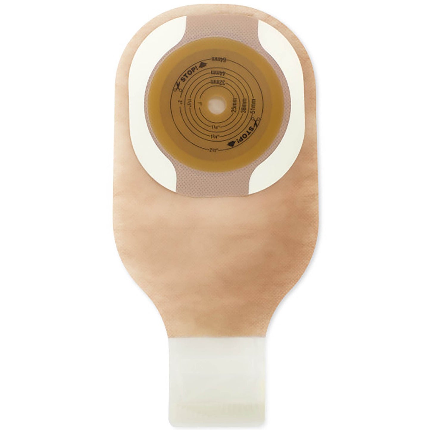 Premier™ One-Piece Ultra Clear Ostomy Pouch, Pre-cut to Fit Stomas