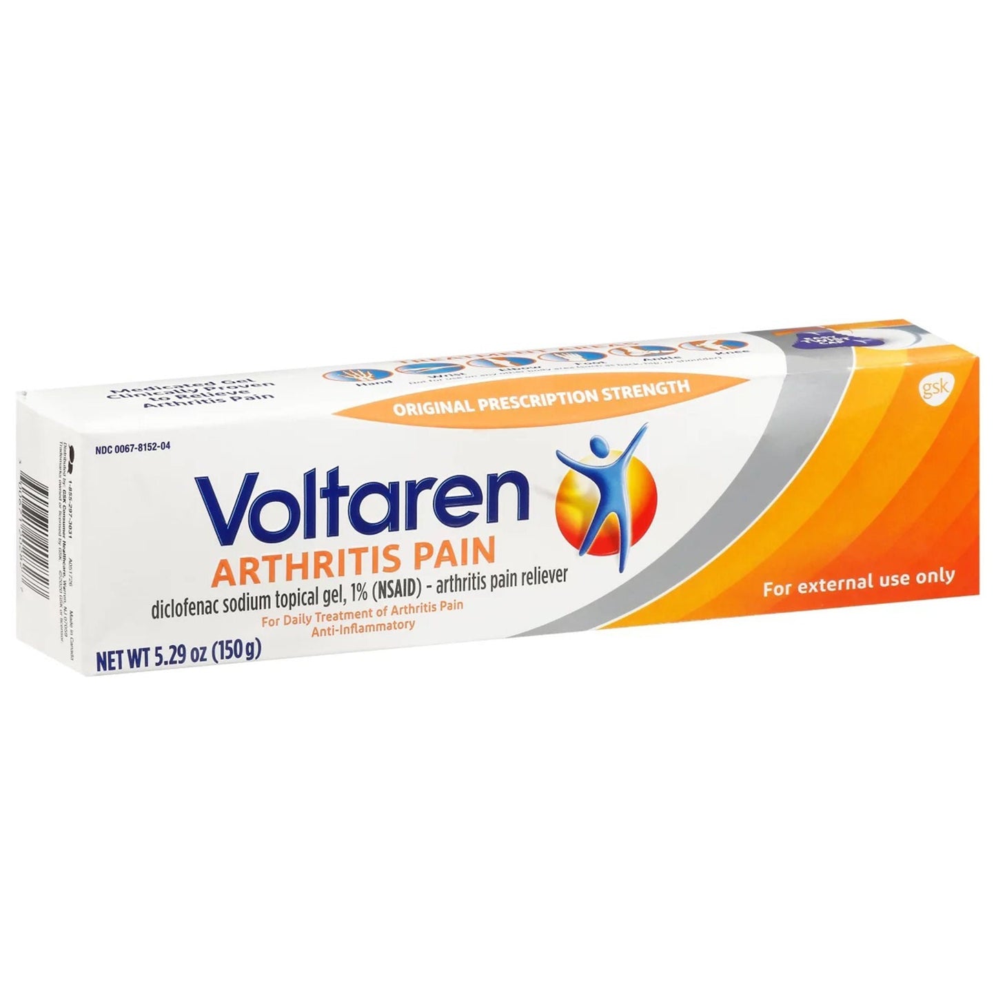 Voltaren Arthritis Pain Topical Gel, tube