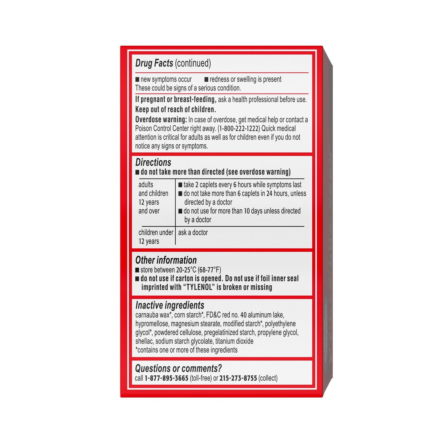 Tylenol® Extra Strength Caplets
