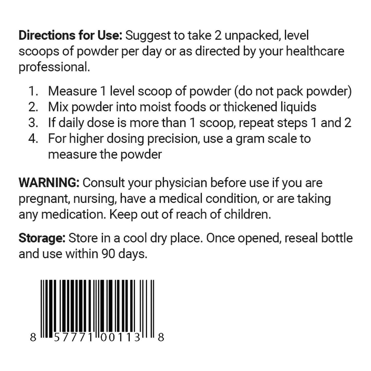 NanoVM® Dietary Supplement for 1 – 3 Years, 275-gram Jar