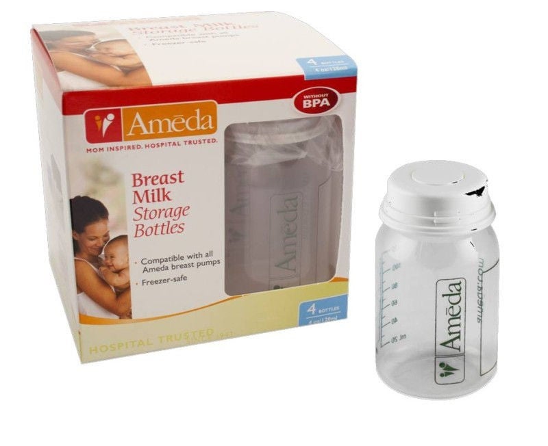 Ameda Breast Milk Storage Bottle, capacity