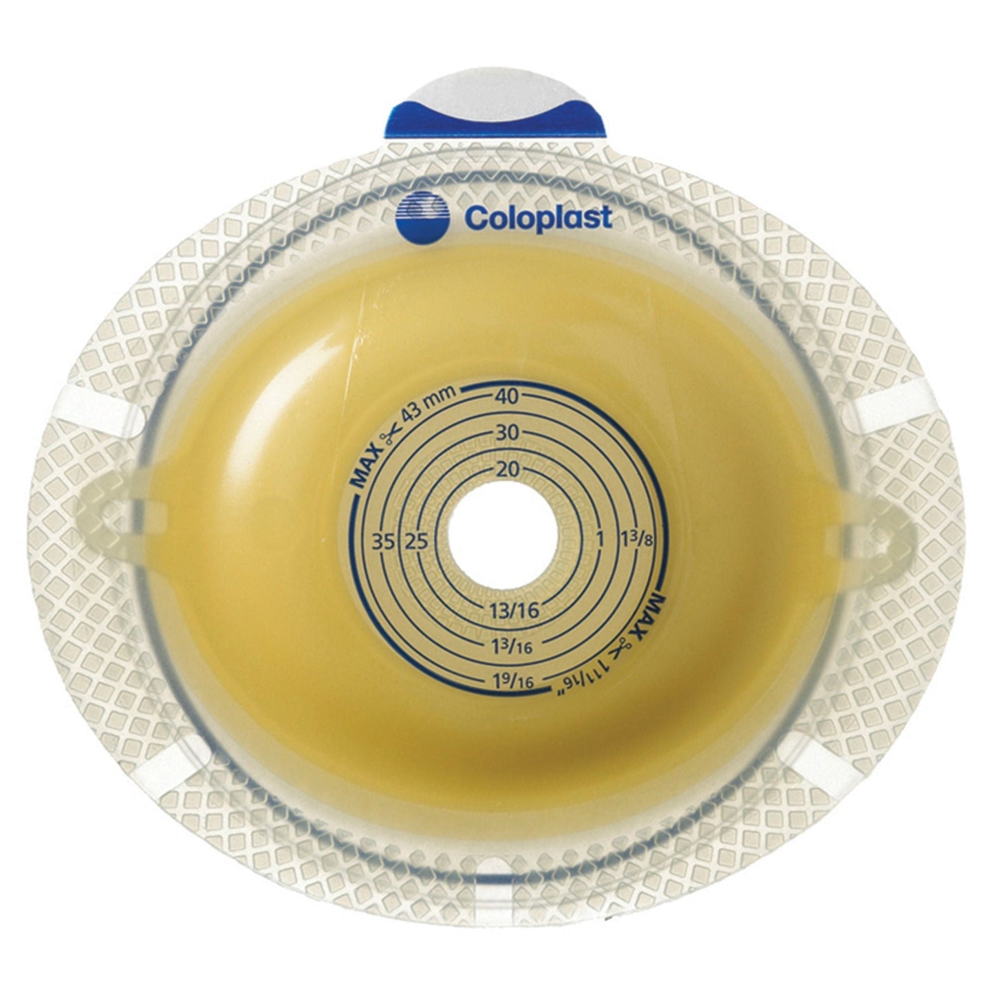 SenSura® Flex Xpro Convex Light Ostomy Barrier, Trim to fit , Red