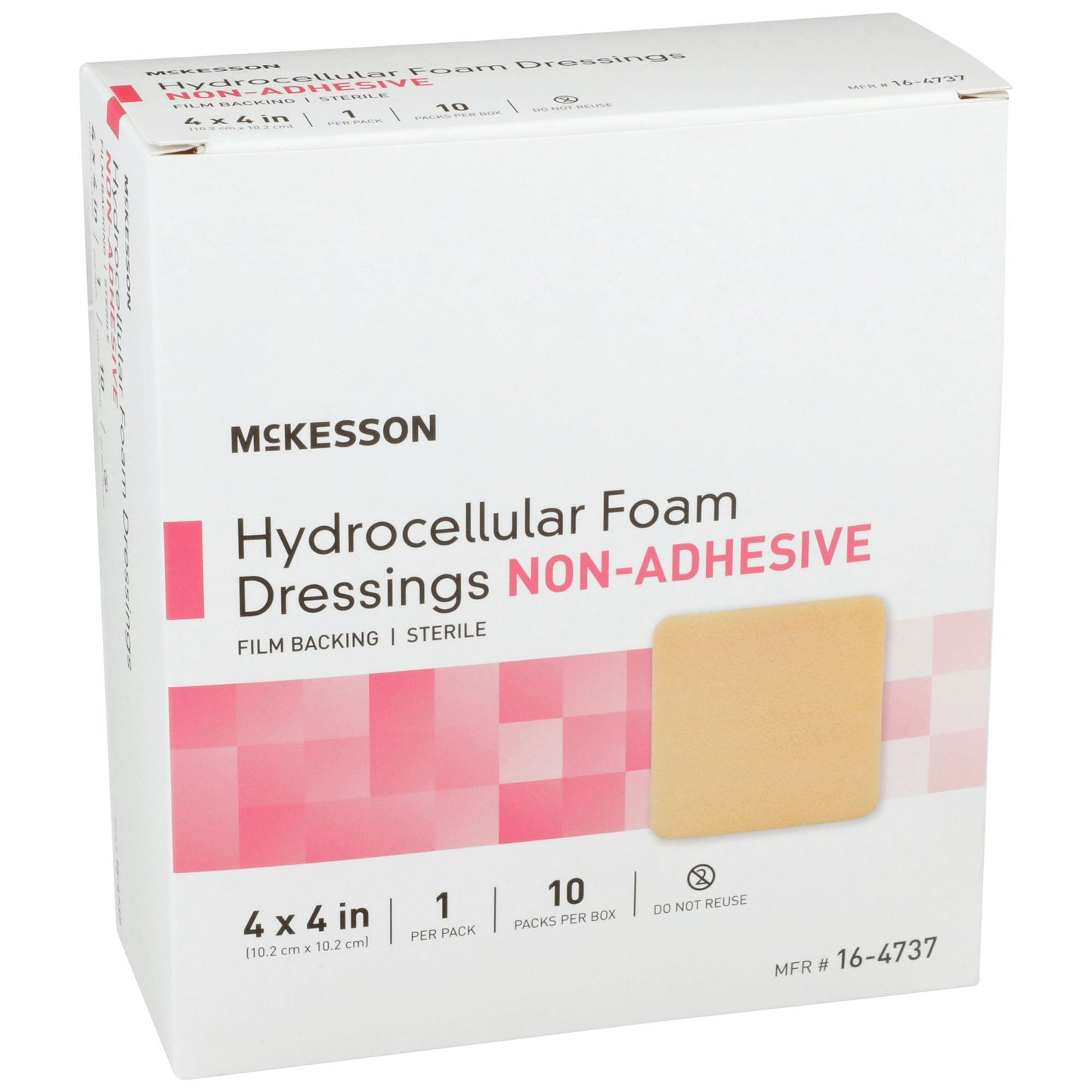 McKesson Nonadhesive without Border Foam Dressing