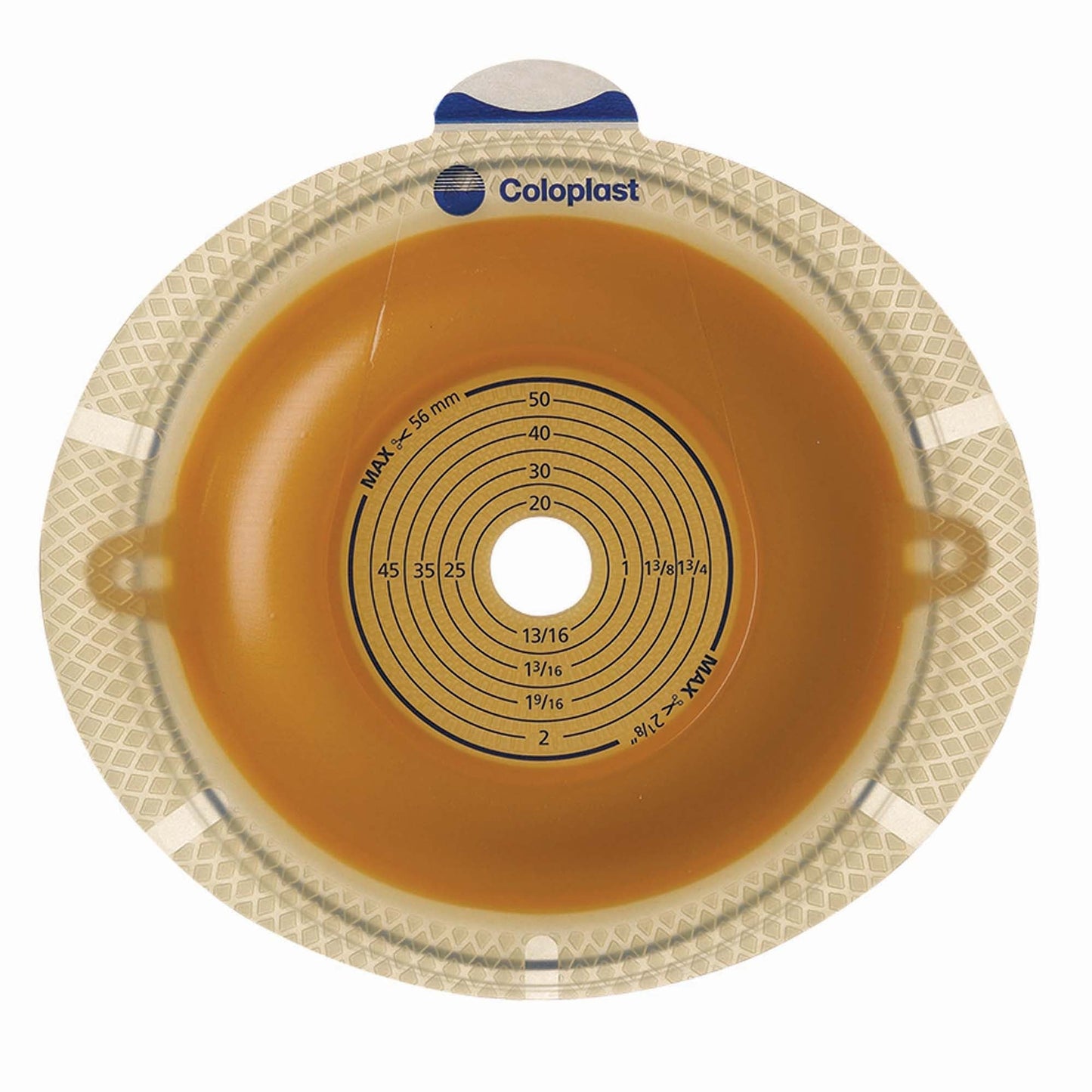 SenSura® Flex Convex Light Ostomy Barrier, Stoma Opening