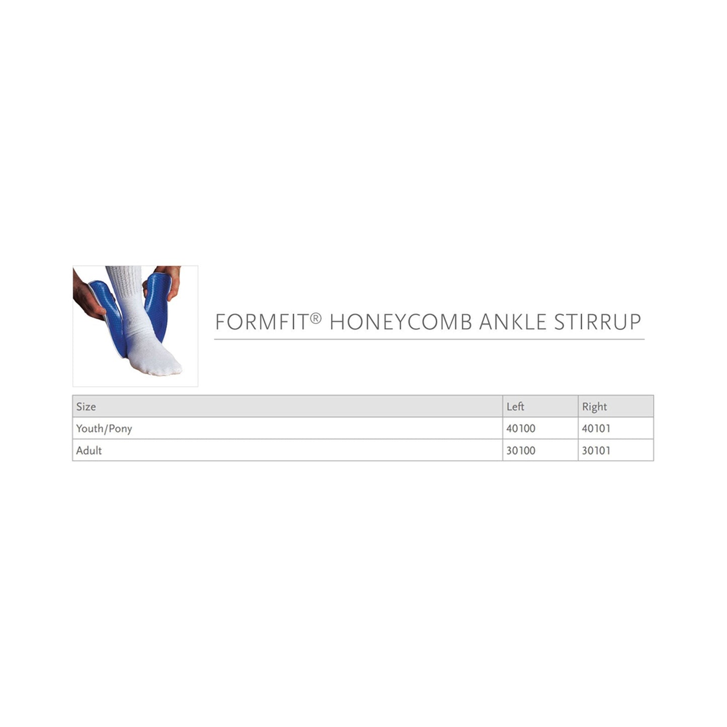 Ossur Formfit® Honeycomb Right Ankle Brace