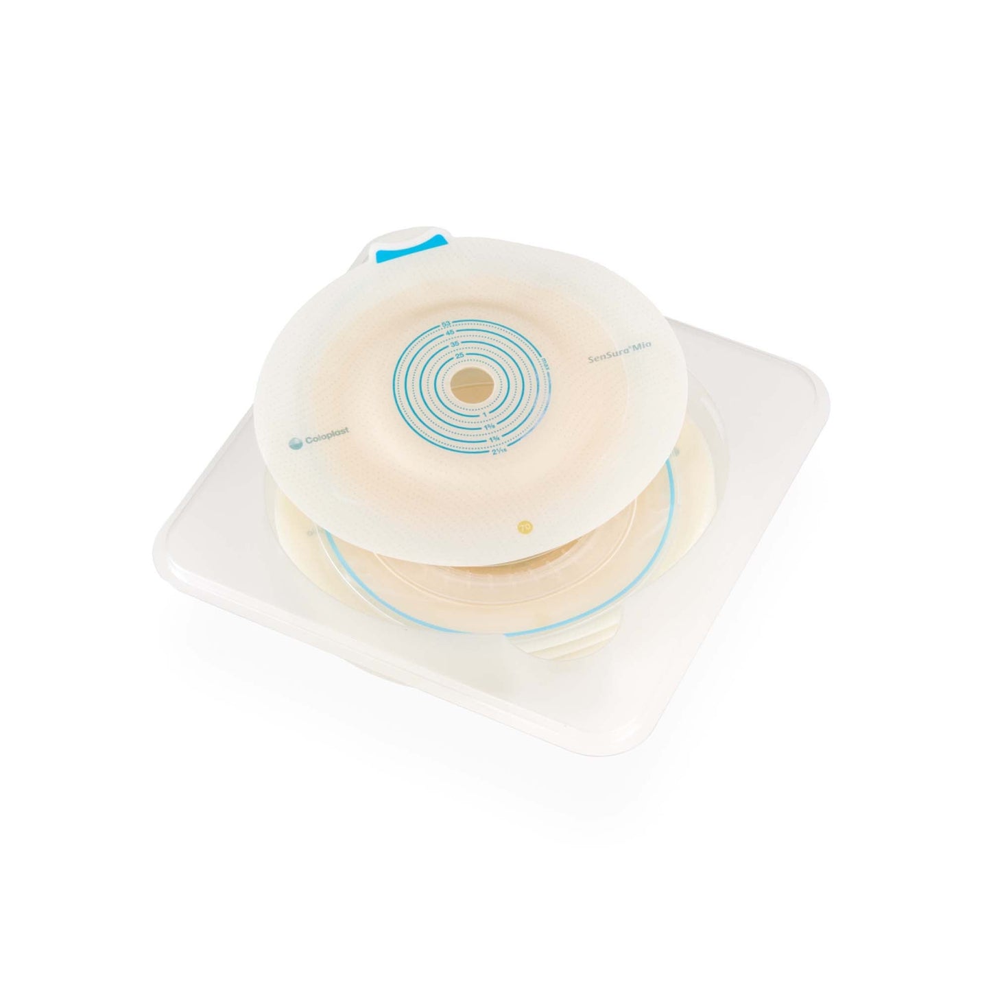 SenSura® Mio Convex Flex Ostomy Barrier, Trim to fit Stoma Opening