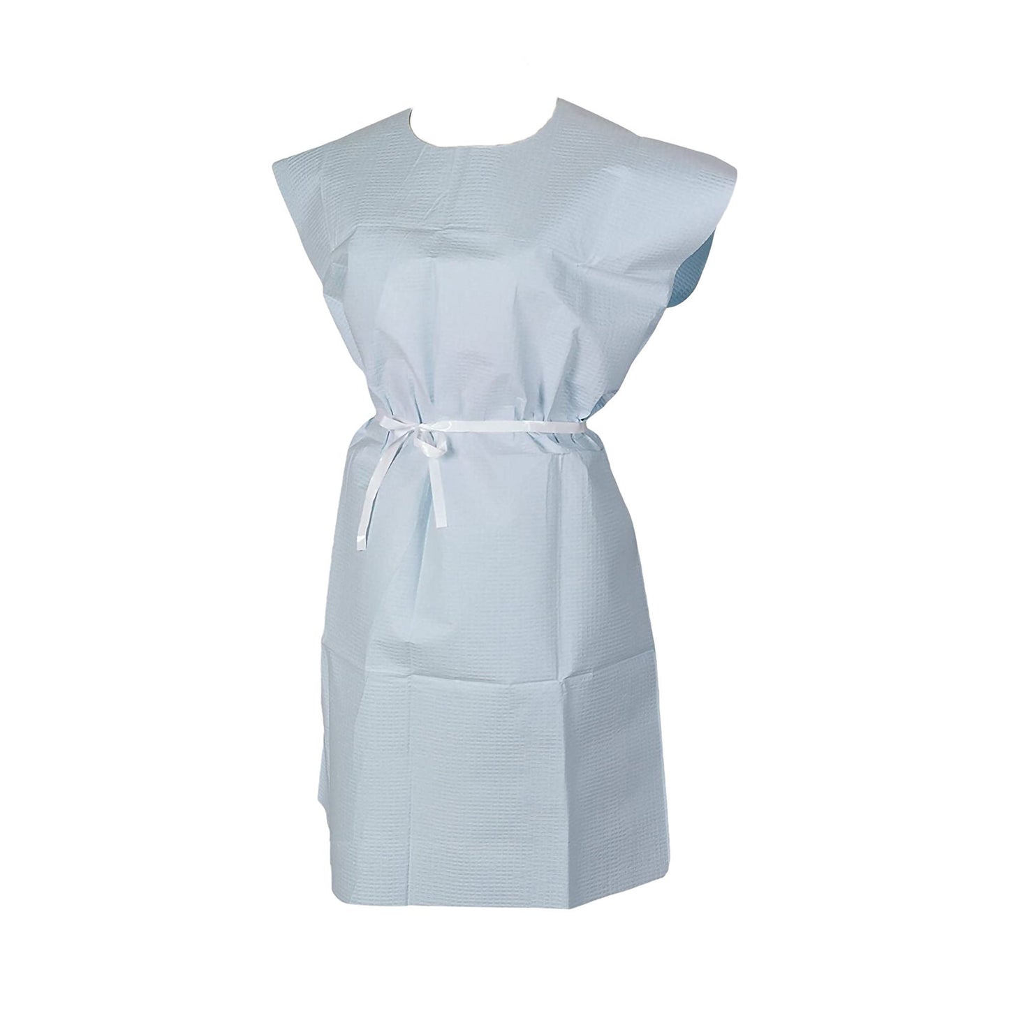 Tidi® Patient Ultimate Exam Gown, Blue