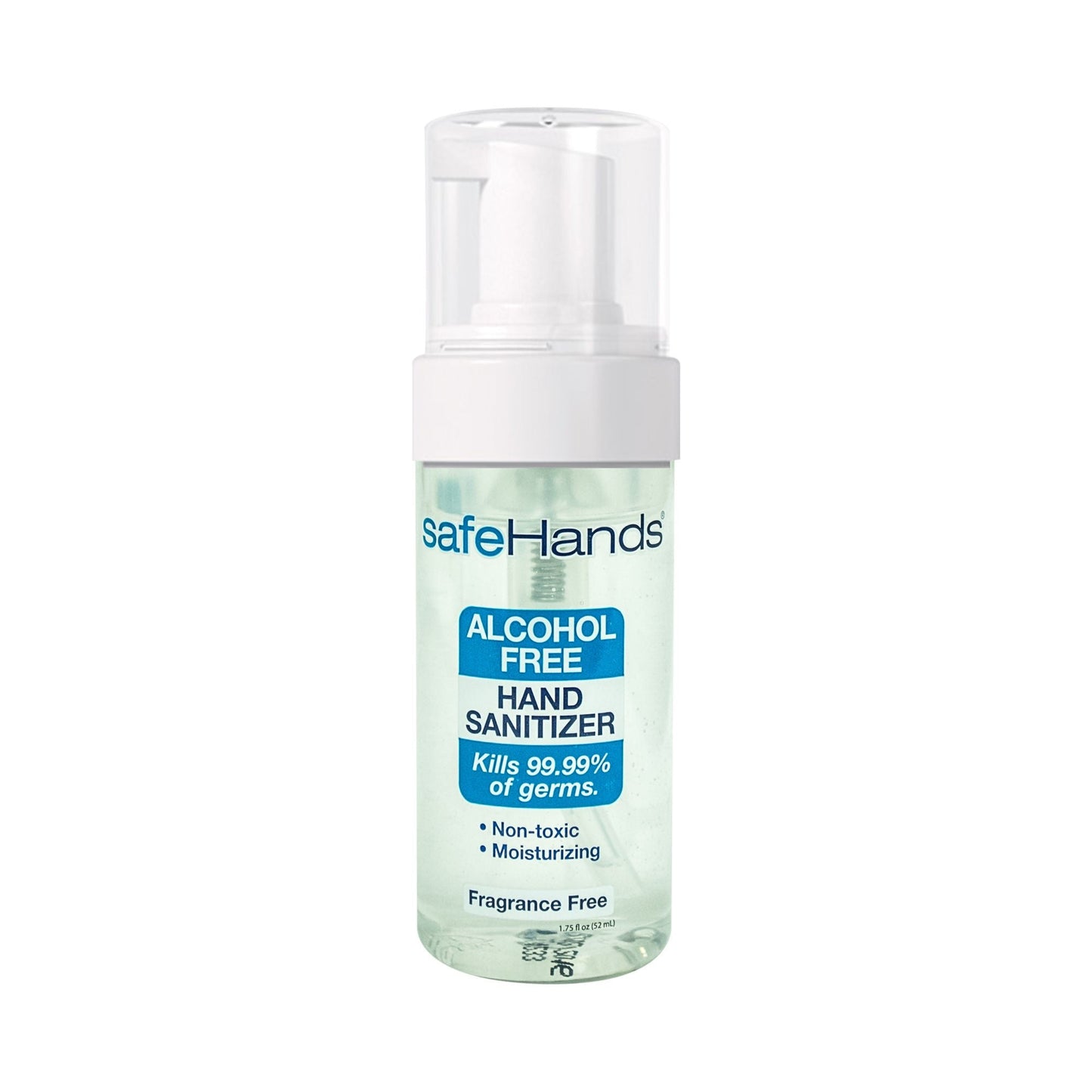 safeHands® Alcohol-Free Hand Sanitizer Bottle