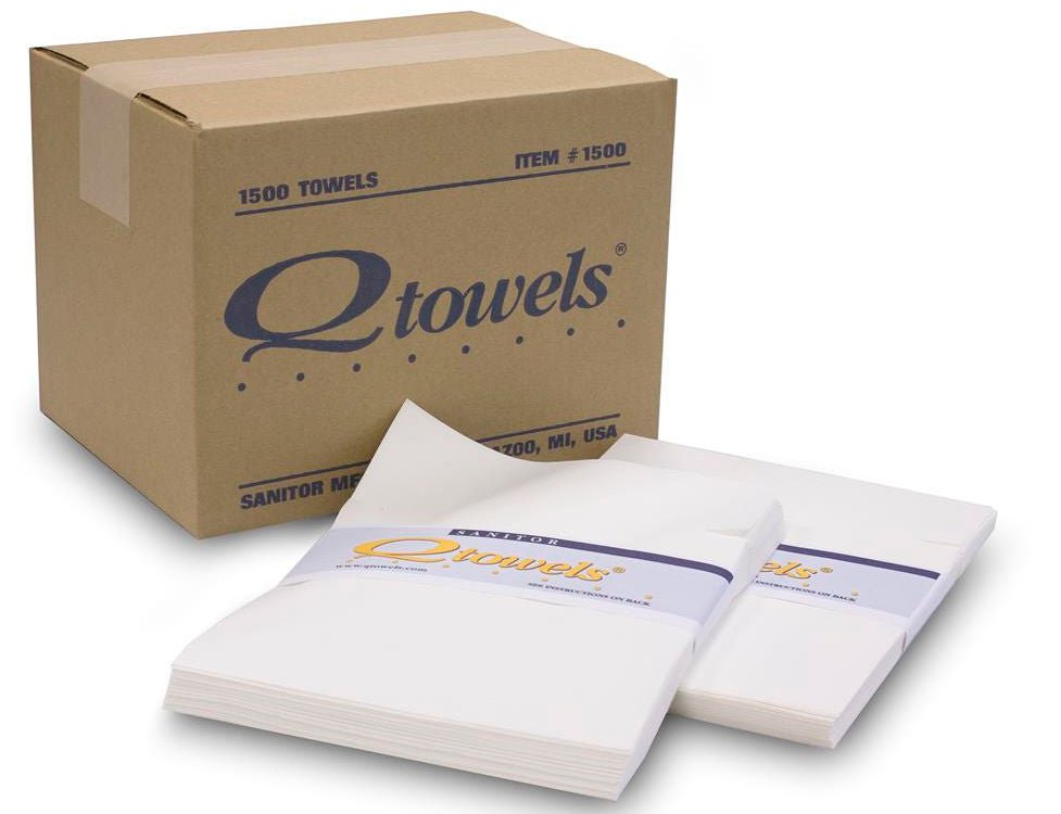 Q-Towels Paper Towel Flat