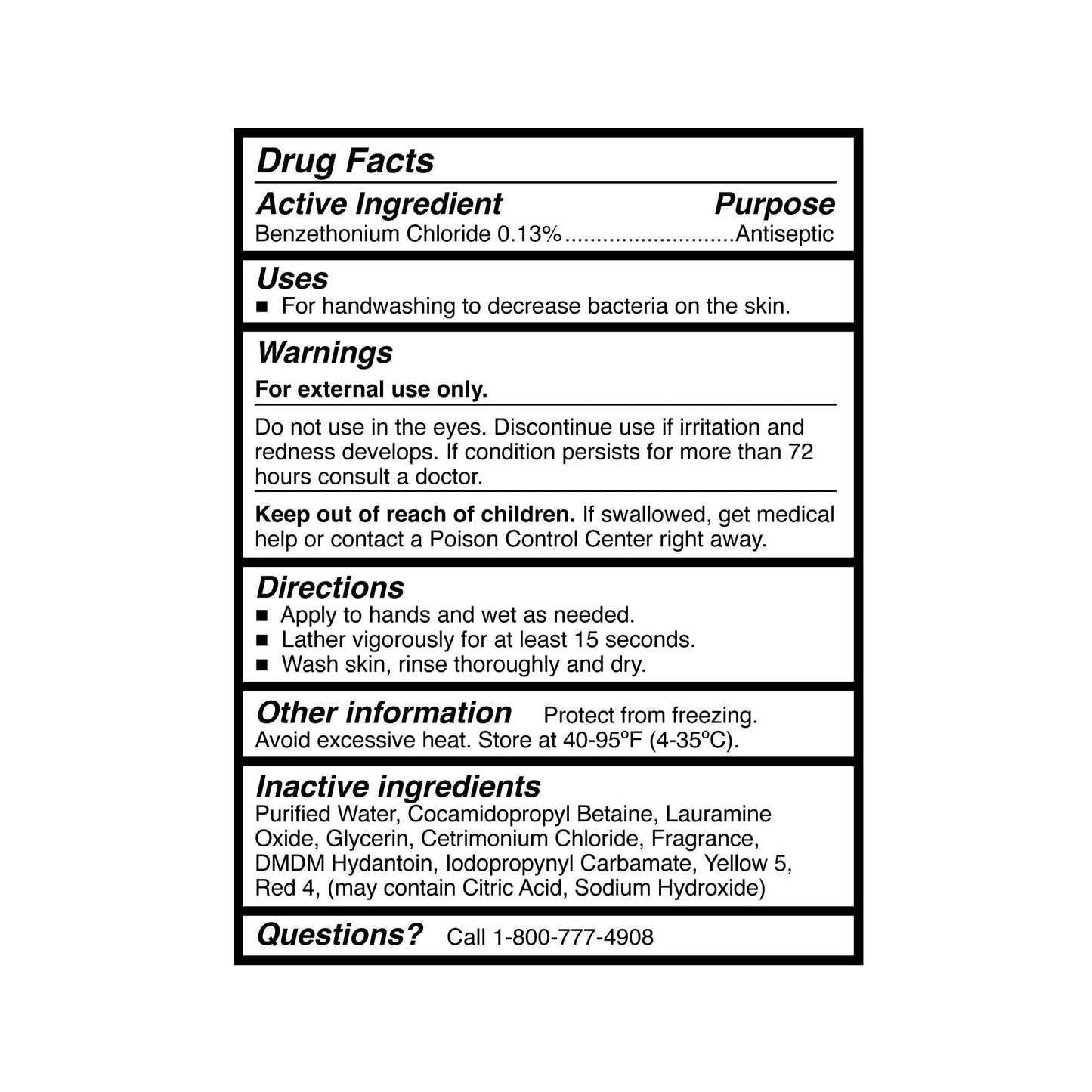 McKesson Clean Scent Foaming Antibacterial Soap, Refill Bag