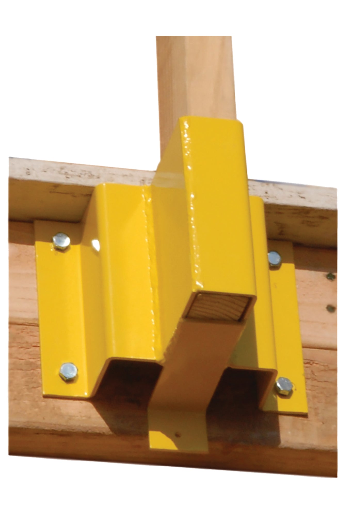 Guardian Fall Protection 2 x 4 Guardrail Receiver 61029