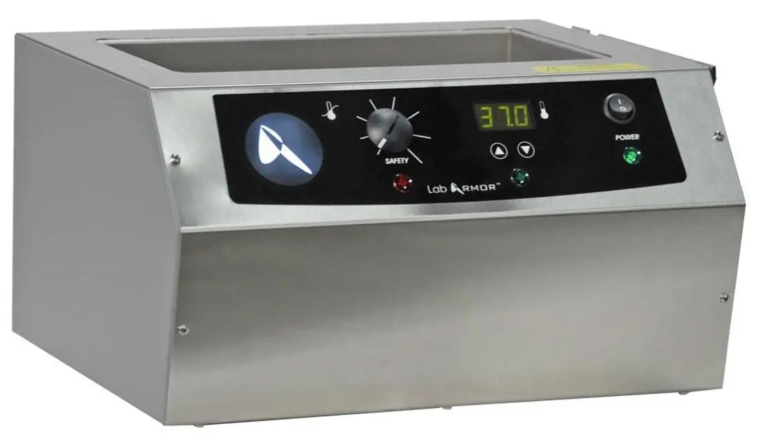 Lab Armor 74300-706 6L Digital Waterless Bead Bath with temperature display and control panel