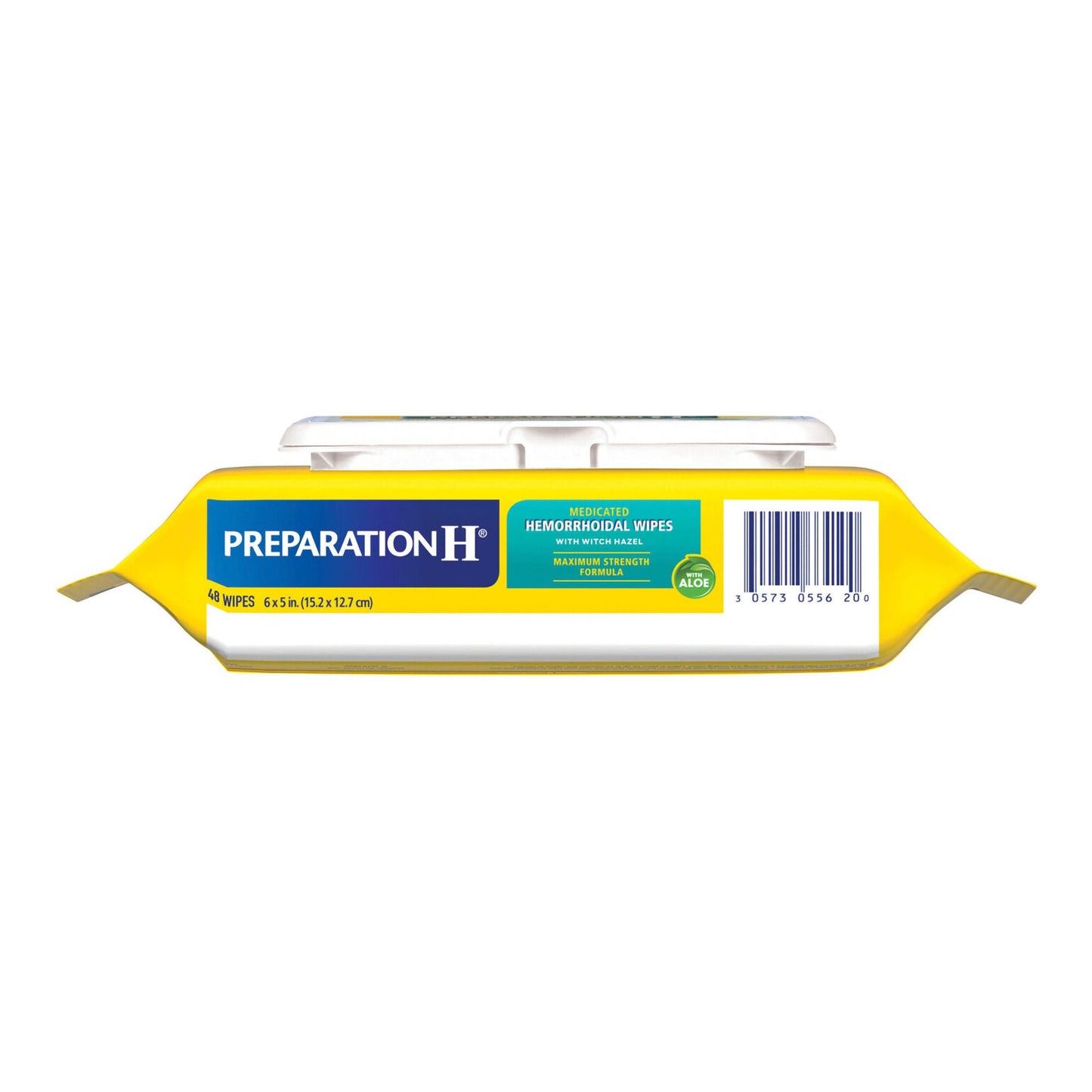 Preparation H® Medicated Hemorrhoidal Wipes w/ Witch Hazel & Aloe, Max Strength