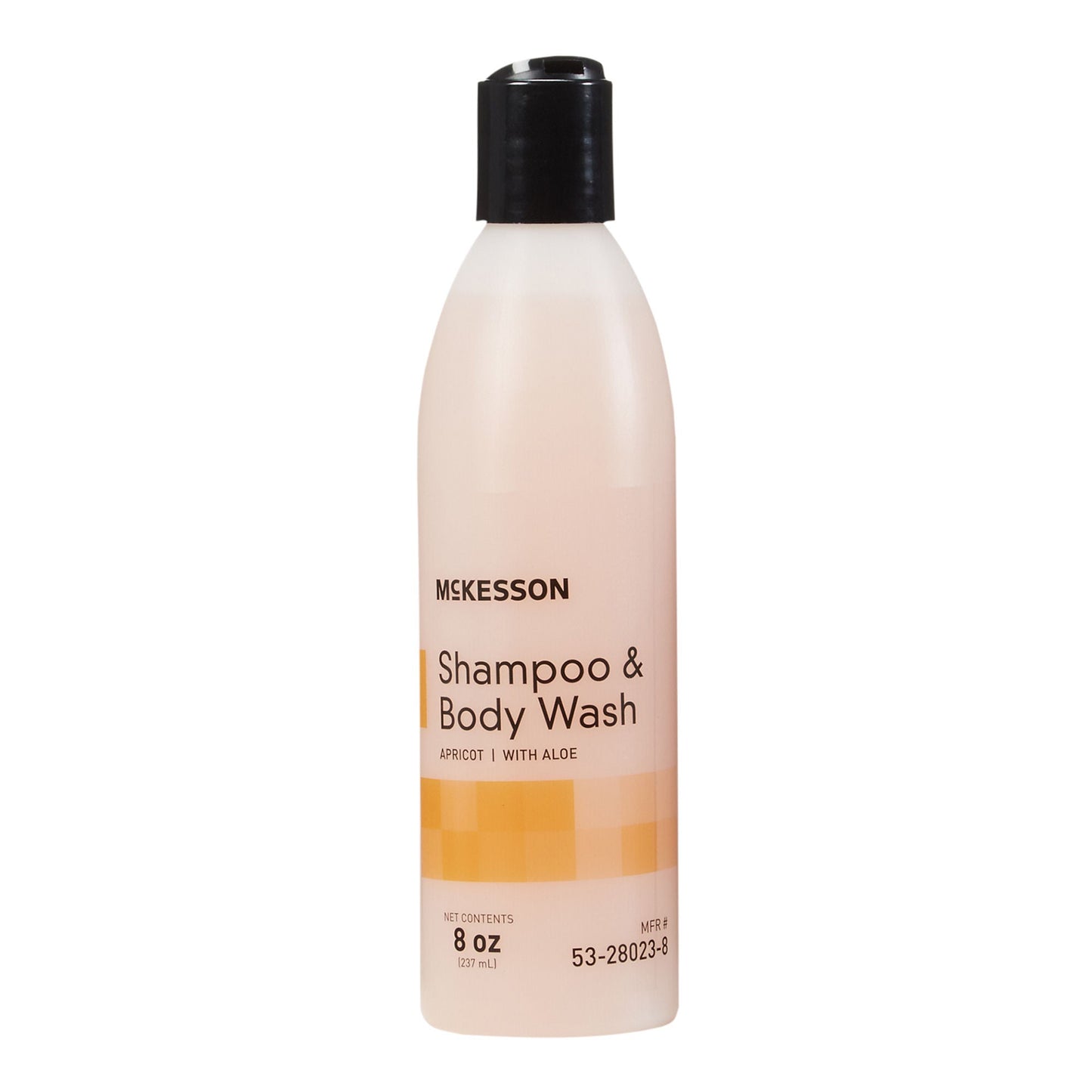 McKesson Shampoo and Body Wash, Apricot Scent, Squeeze Bottle