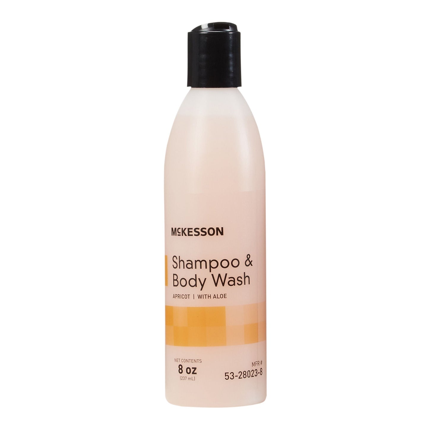 McKesson Shampoo and Body Wash, Apricot Scent, Squeeze Bottle