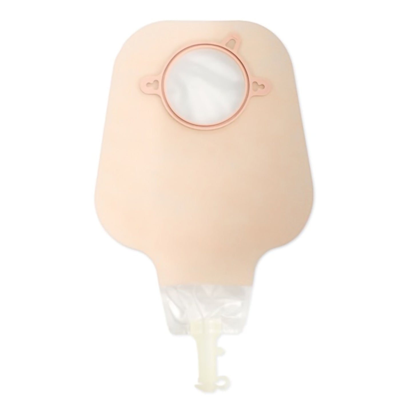 New Image™ 18012 Two-Piece Ultra Clear Ostomy Pouch, Pre-cut to Fit , Green