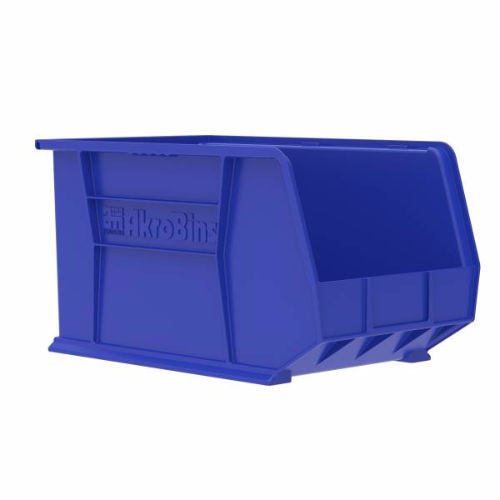 AkroBins Storage Bin Blue Plastic X 18 Inch