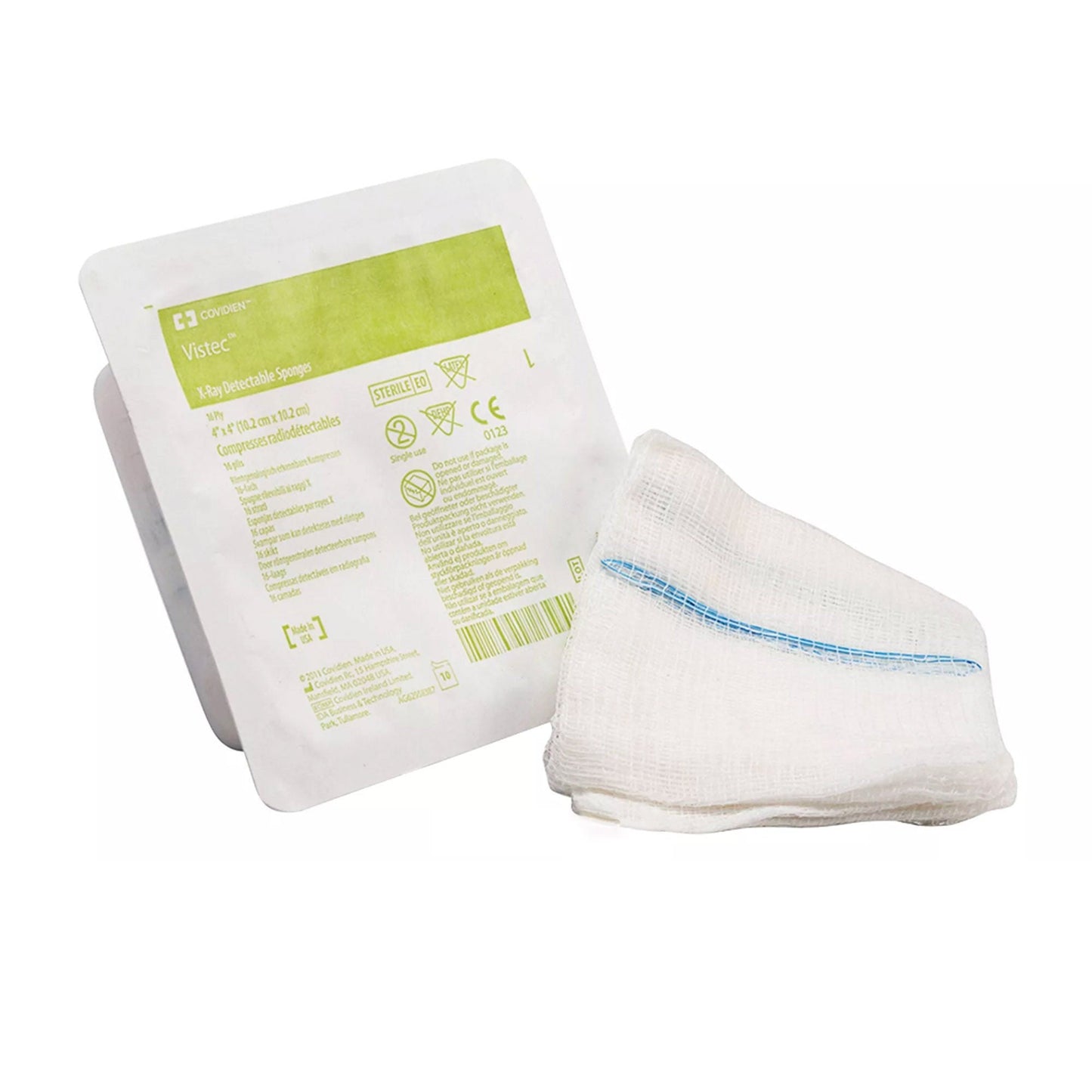 Visitec™ USP Type VII X-Ray Detectable Gauze Sponge, 16-Ply