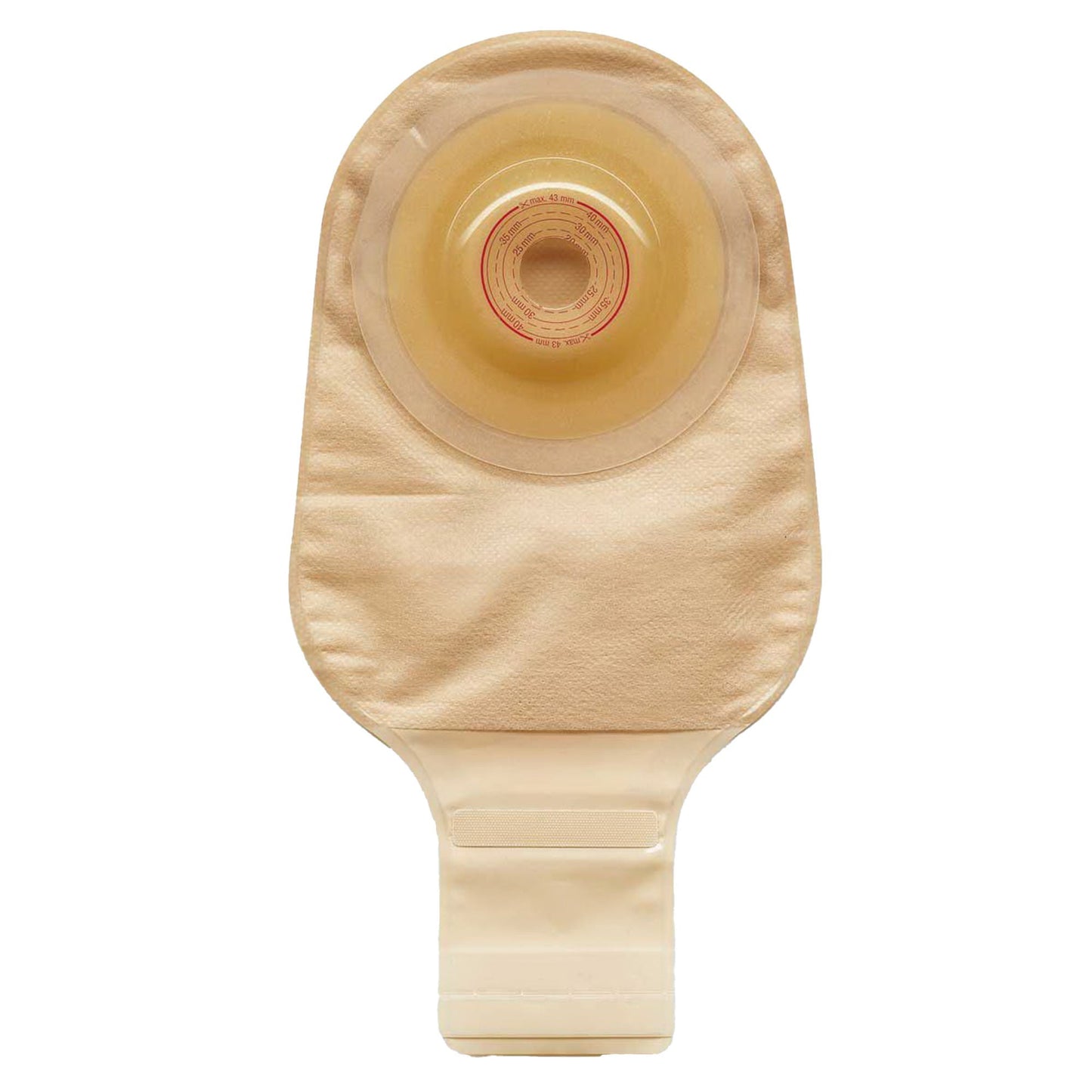 Esteem® + Flex Opaque Ostomy Pouch, Stoma