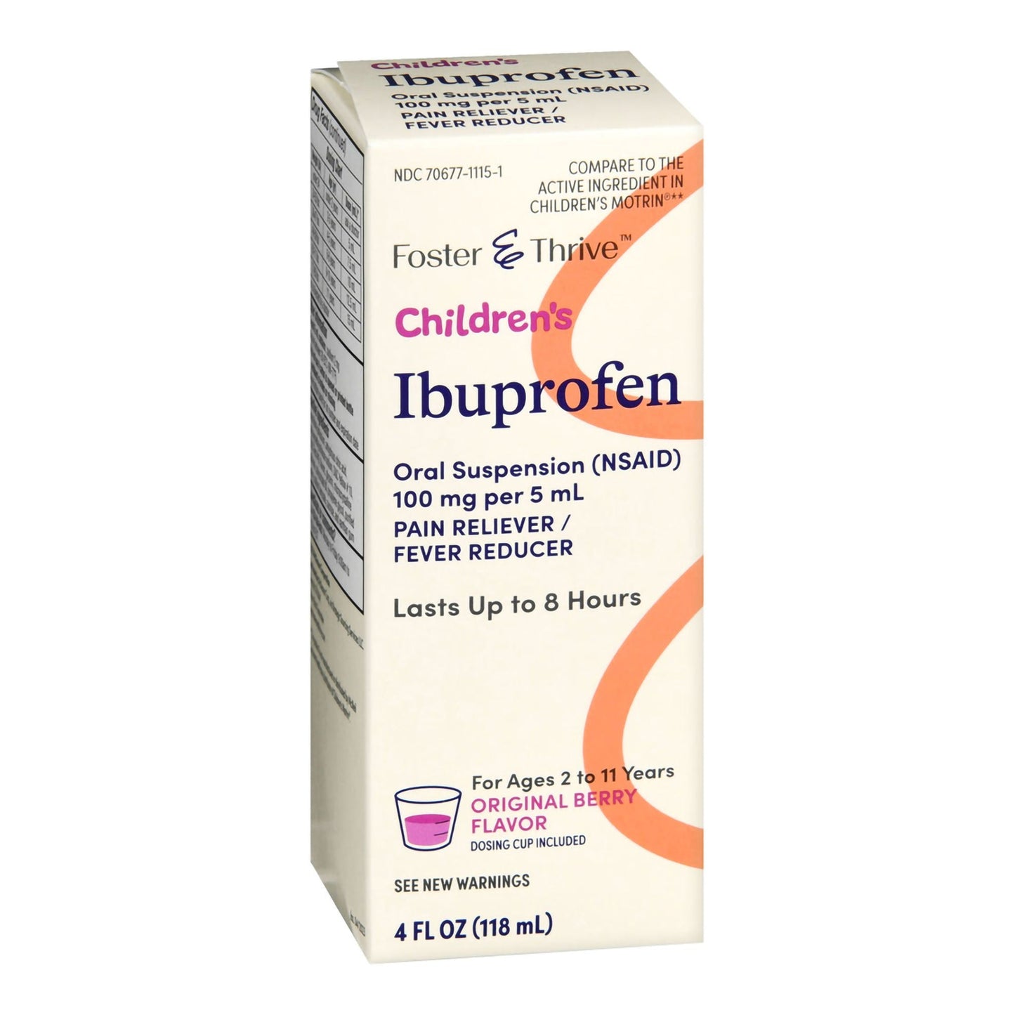 Foster & Thrive™ Children's Ibuprofen Oral Suspension Original Berry