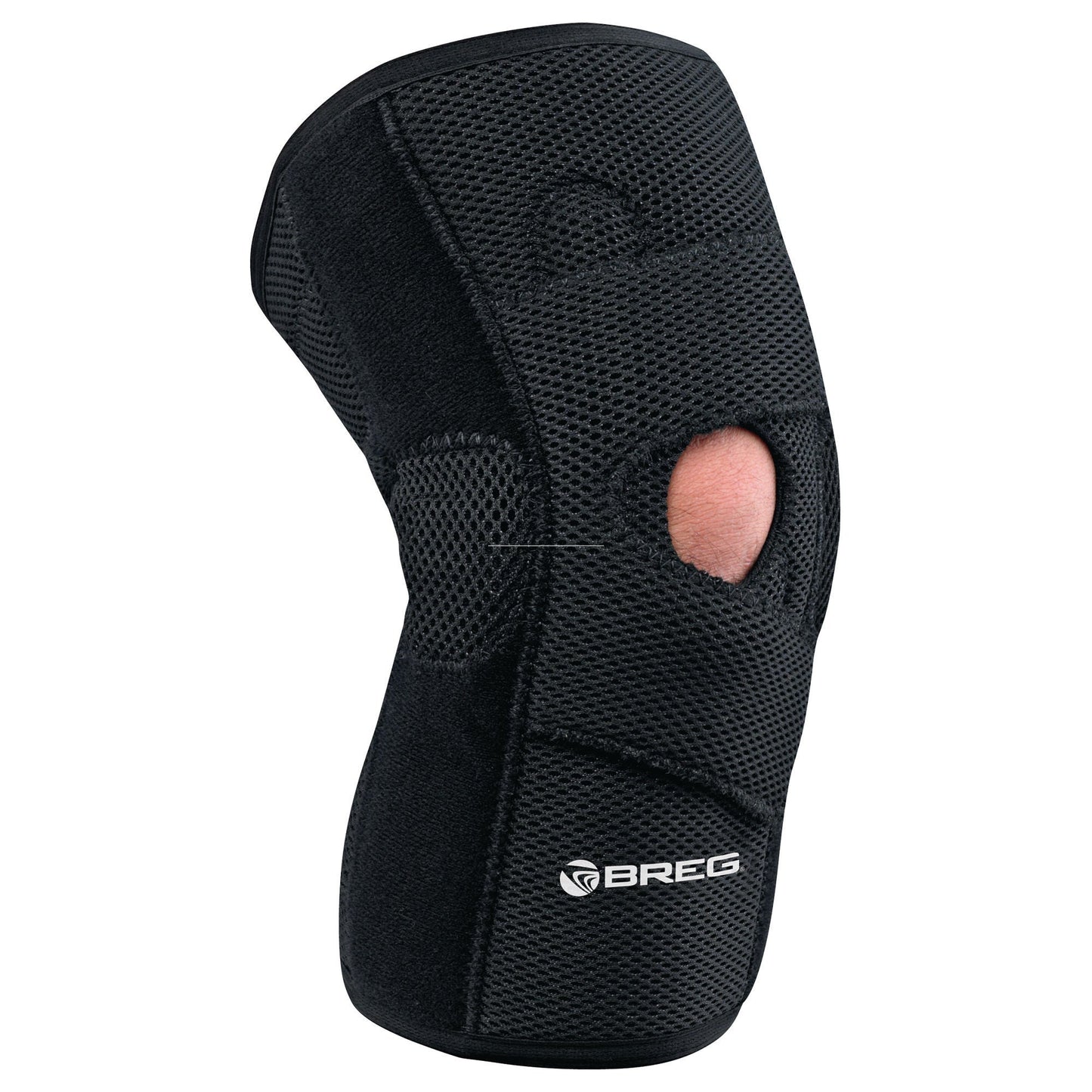 Breg Lateral Stabilizer Knee Brace Hook and Loop Strap Closure 27 to 30 Inch Thigh Circumference Right Knee